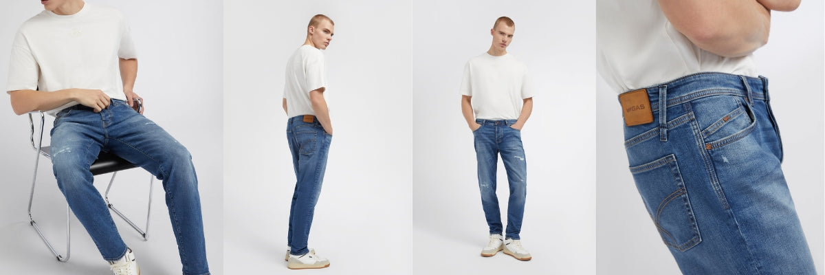 Tapered fit jeans | BrandsLoft