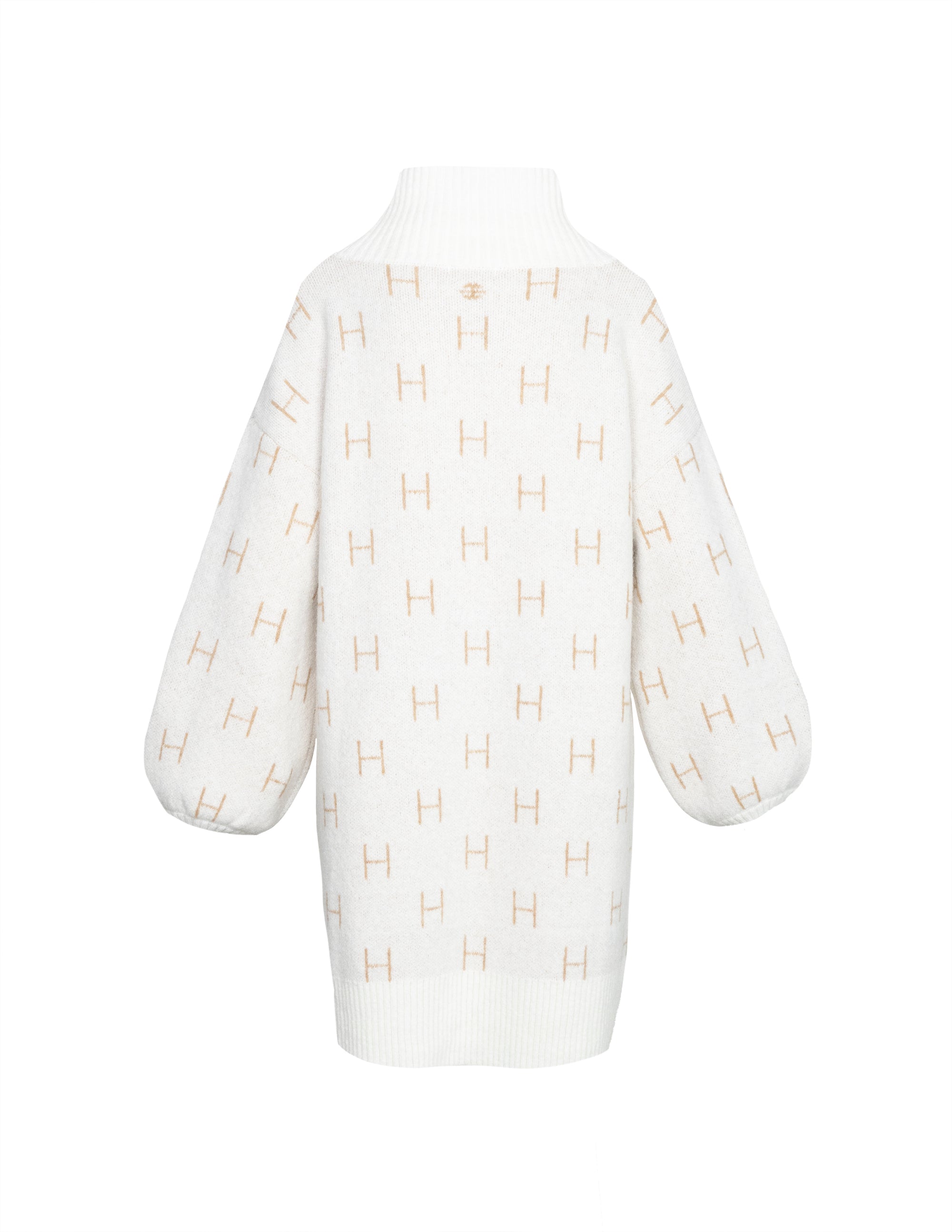 FAM Sweater Long in White Sweater Hést