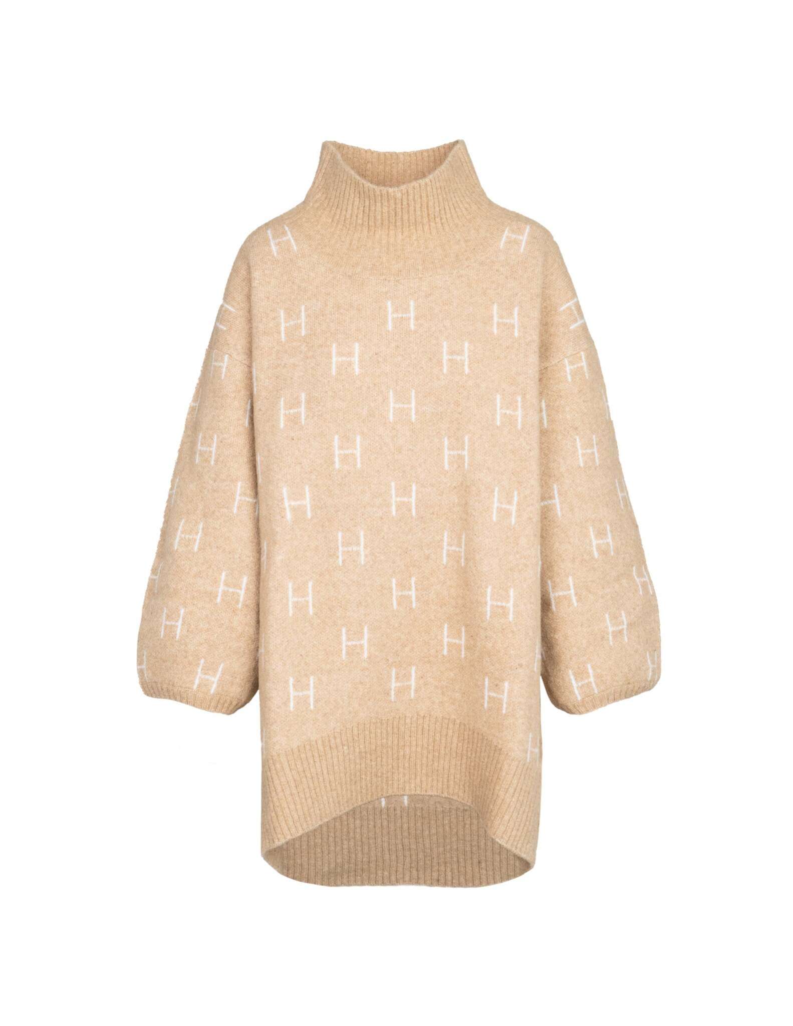 FAM Sweater Long in Light Beige Sweater Hést