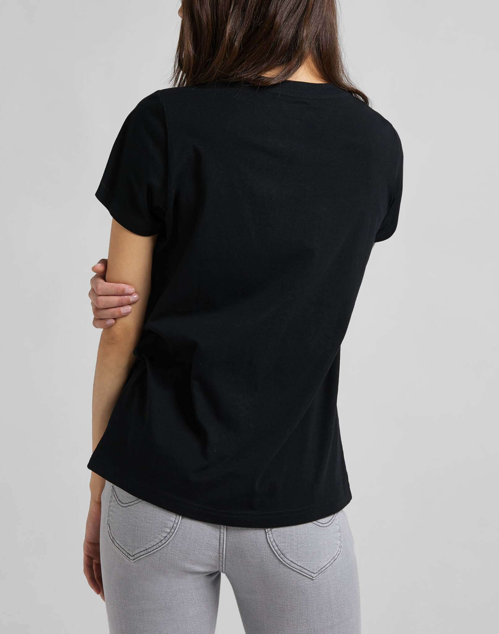 Logo Tee in Black T-Shirts Lee