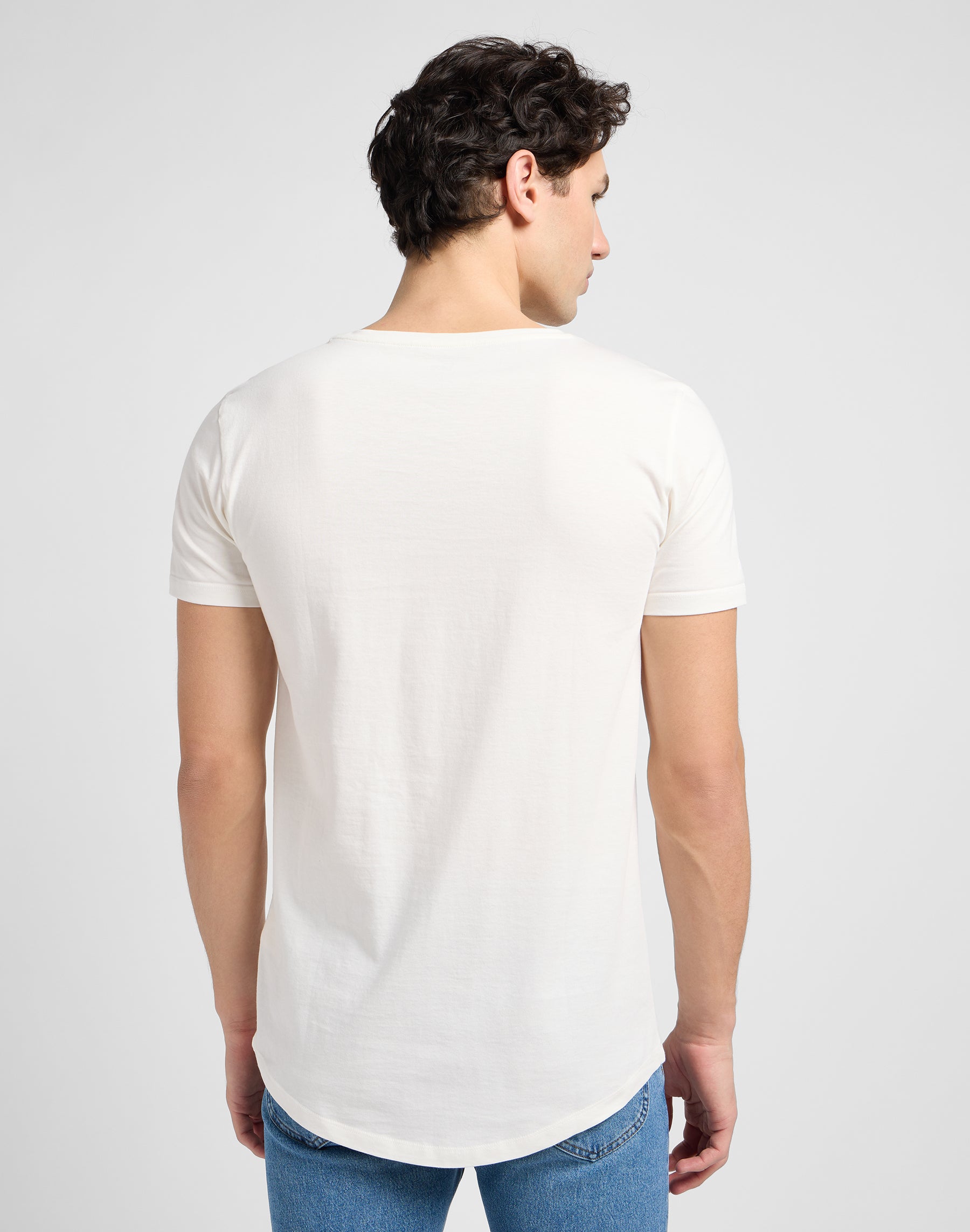 Shaped Tee in Cloud Dancer T-Shirts Lee