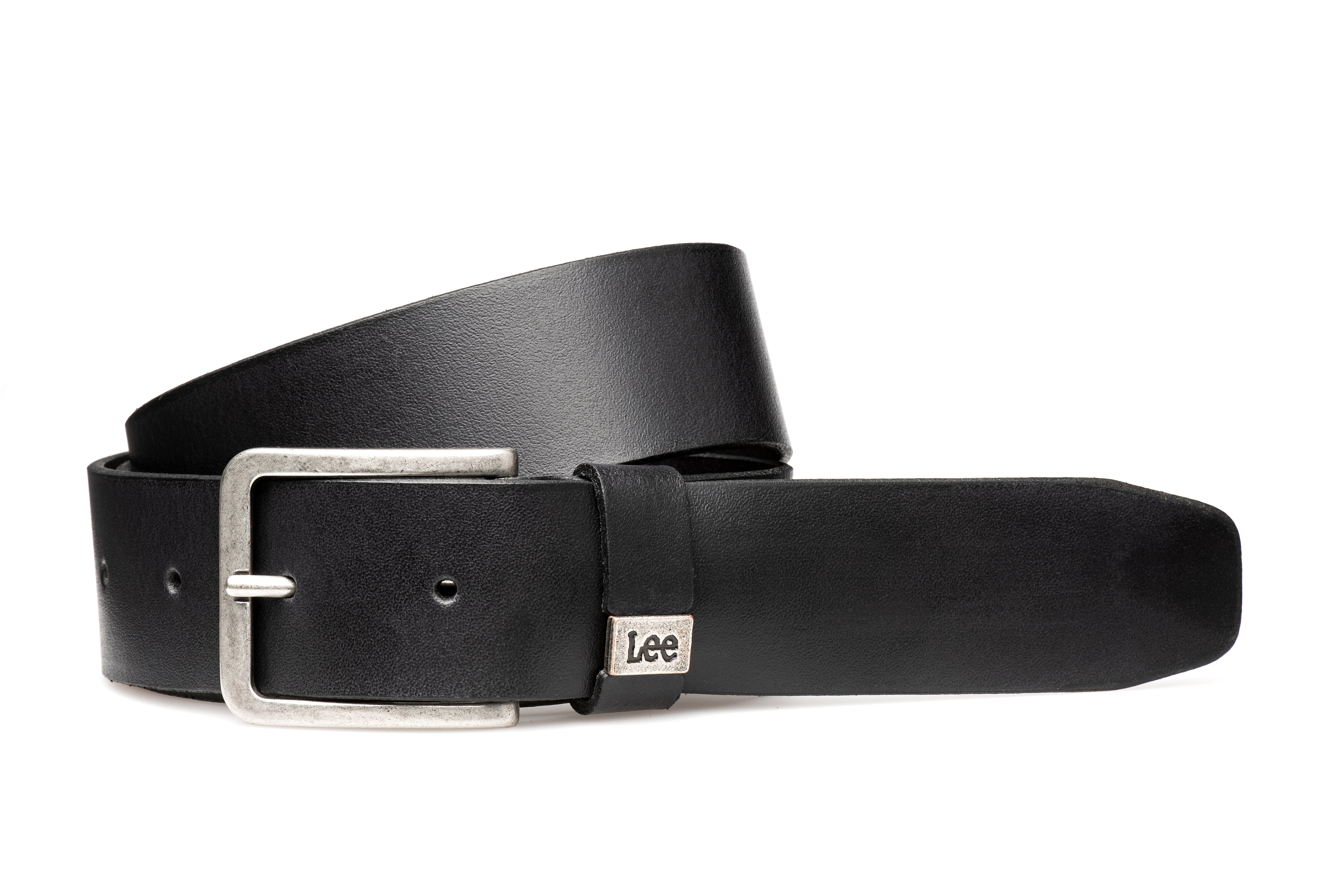 Small Logo Belt in Black Belt Lee