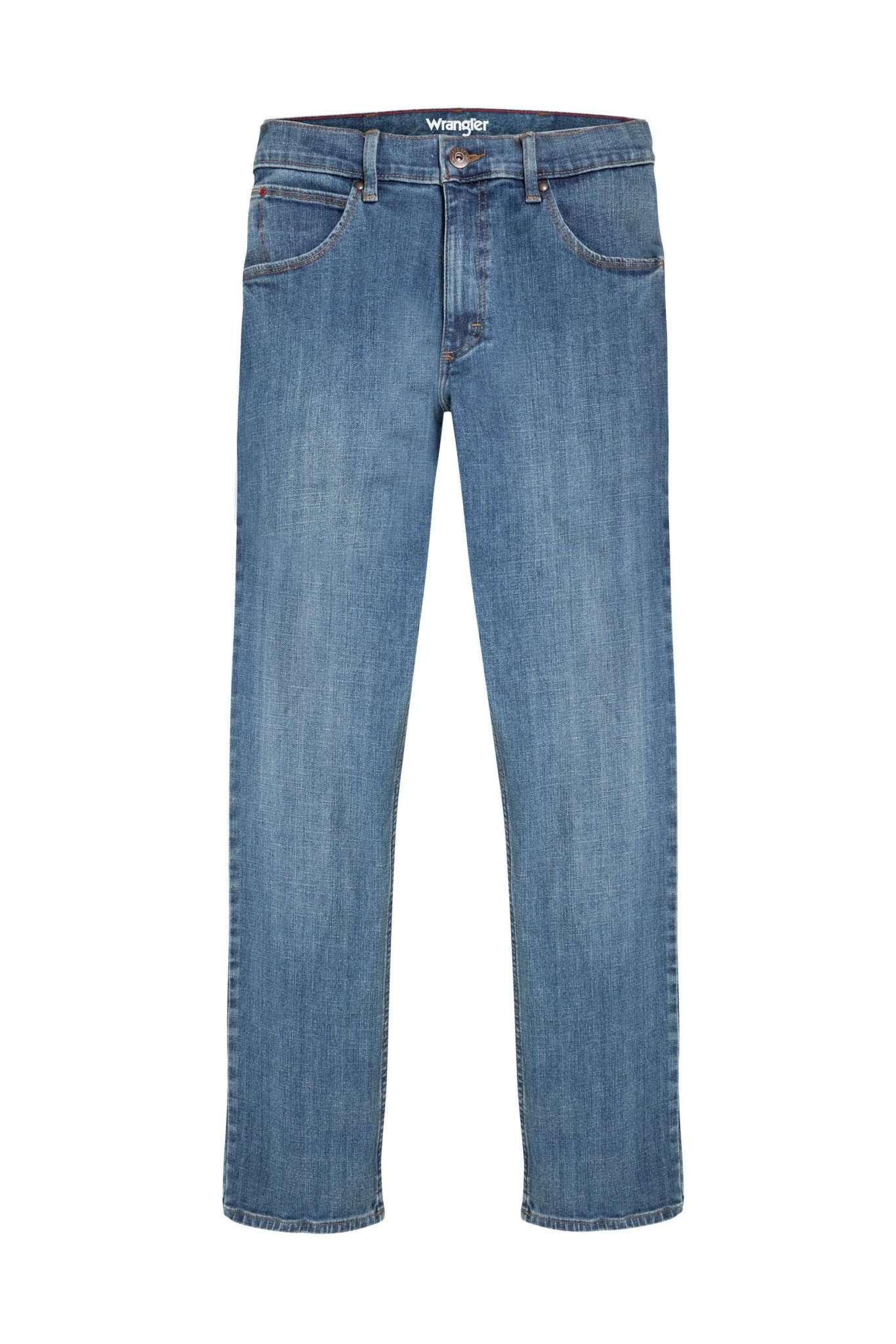 Authentic Straight in Mid Stone Jeans Wrangler