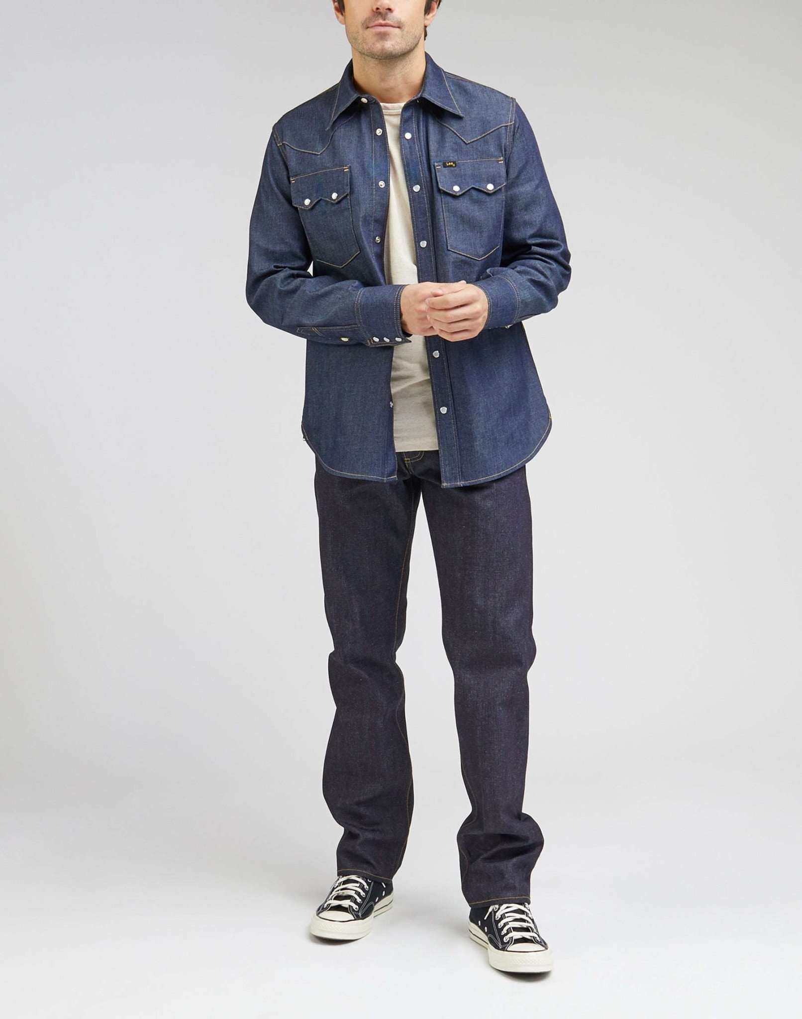 101 50S Western Shirt in Dry Shirts Lee