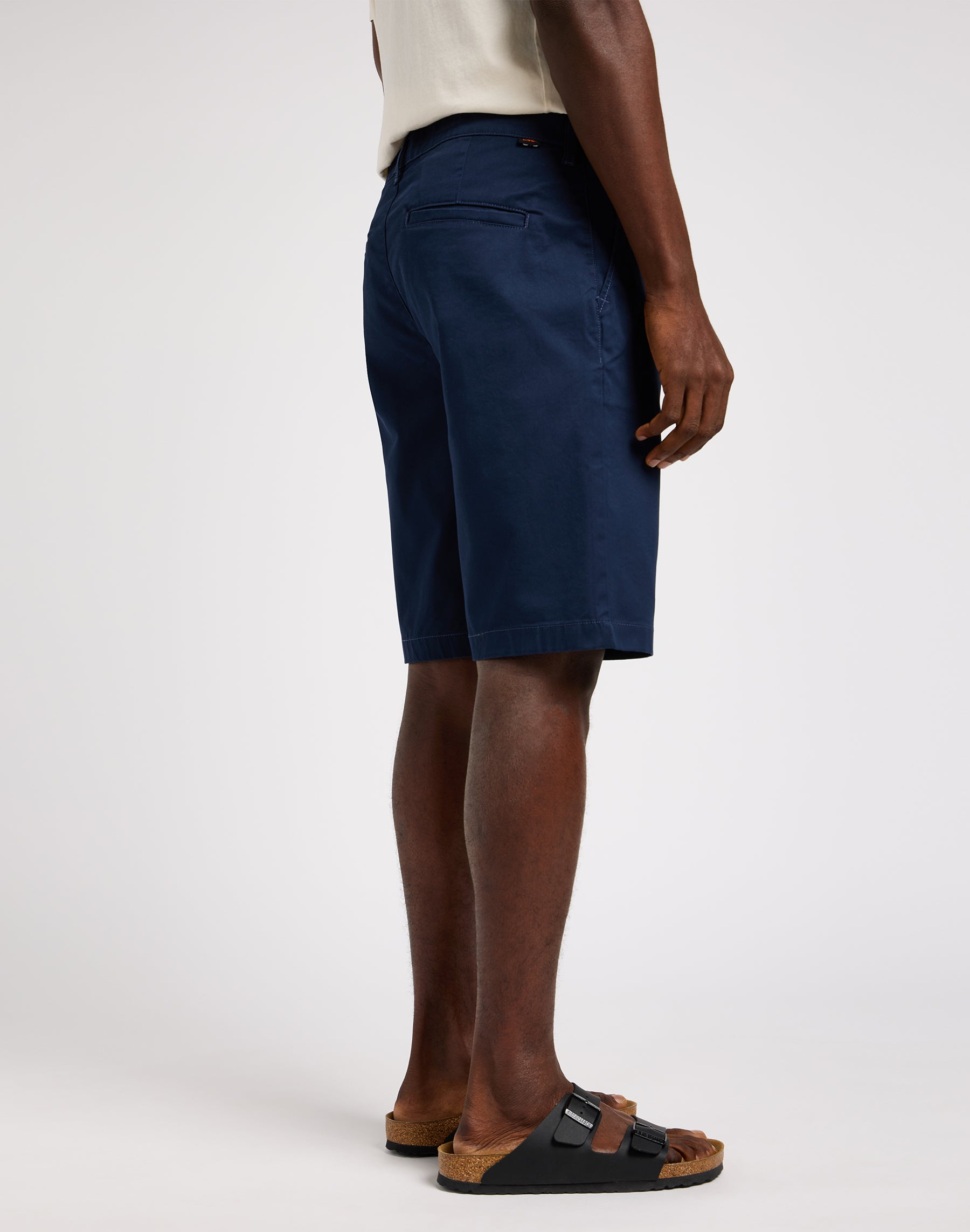Regular chino shorts in deep navy Shorts Lee