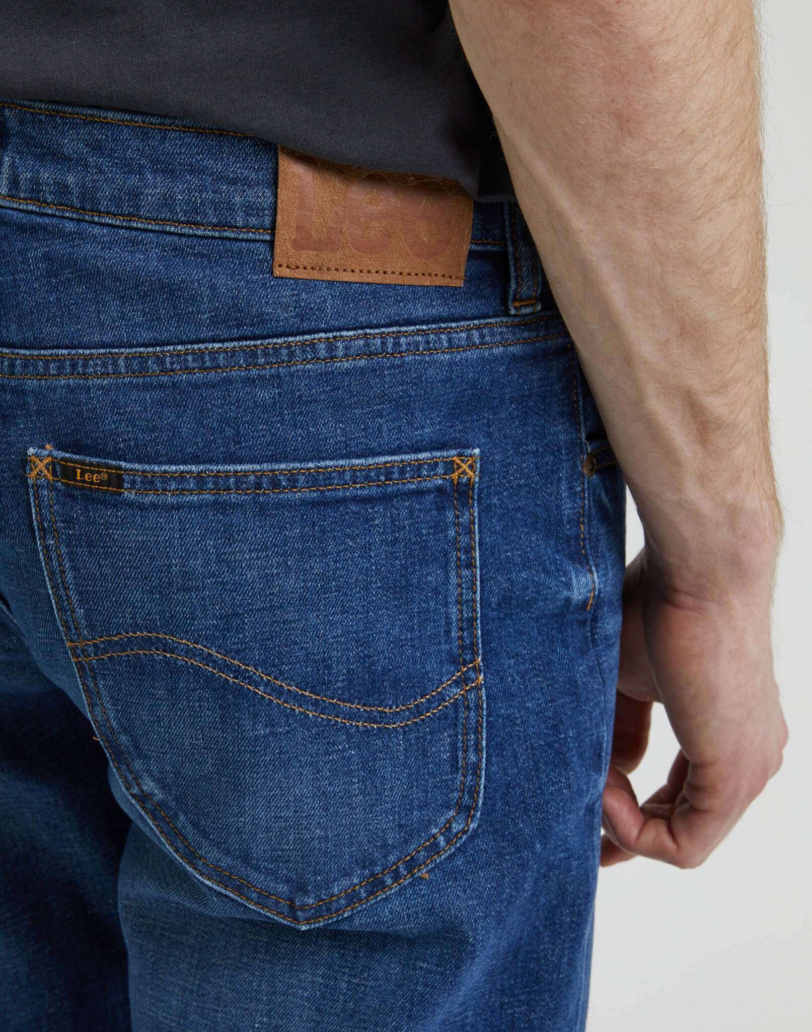 West in Worn In Jeans Lee