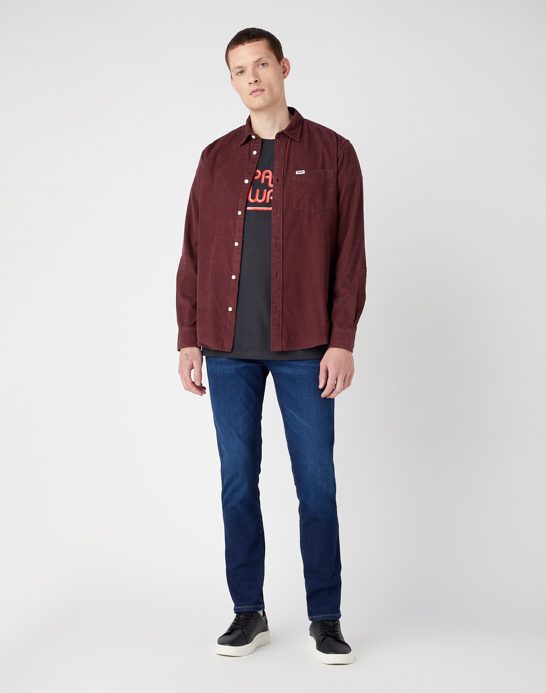 One Pocket Shirt in Dahlia Shirts Wrangler