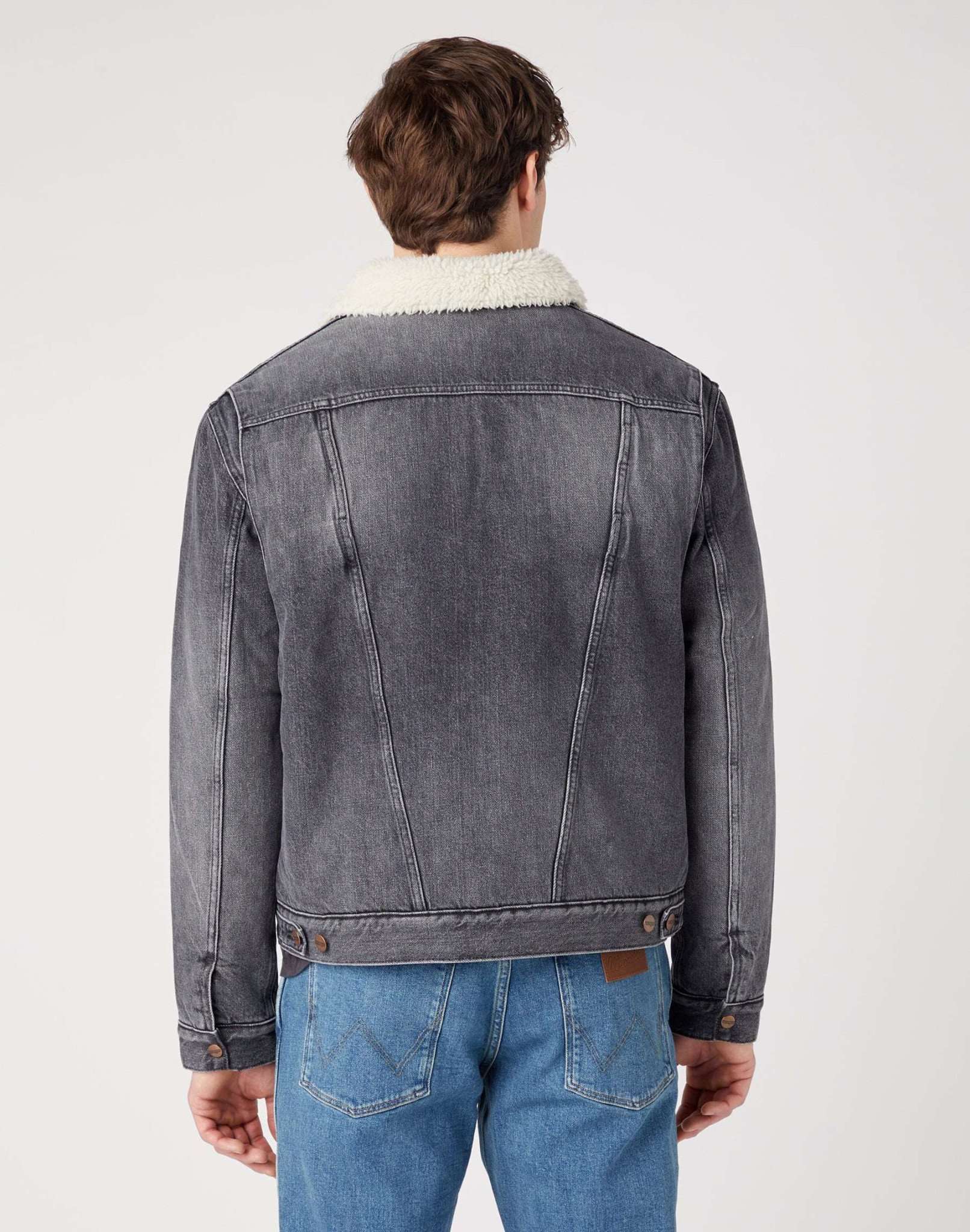 124MJ Sherpa in Trouble Maker Jackets Wrangler