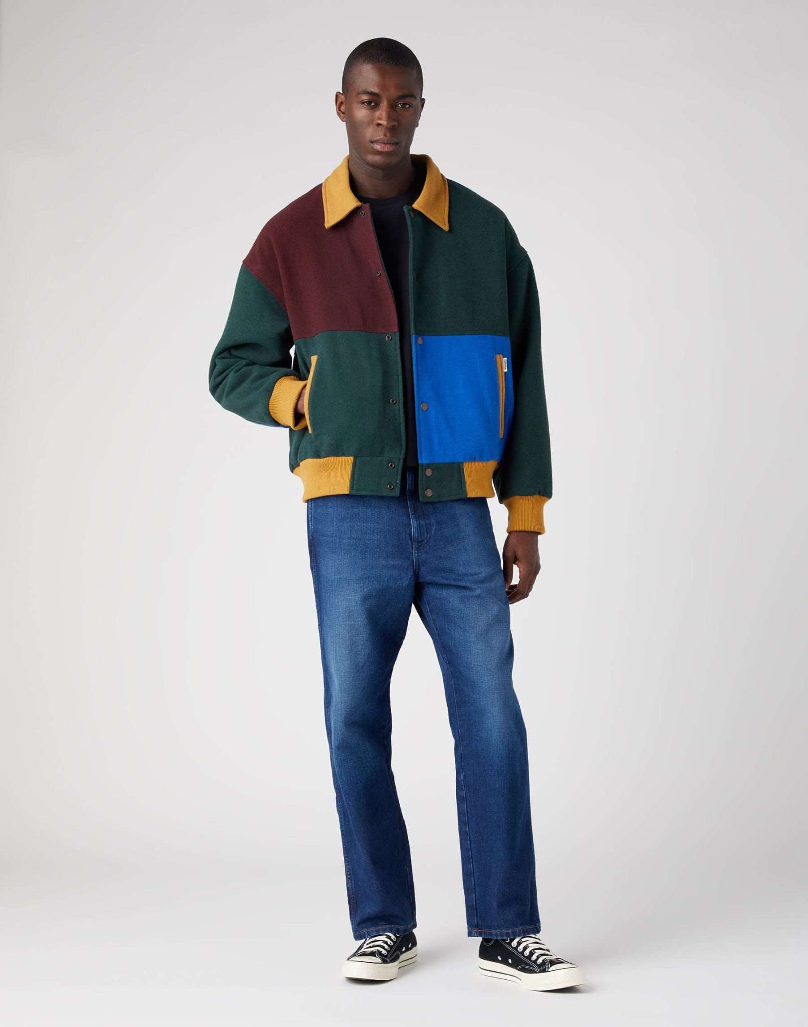 Bomber Jacket in Darkest Spruce Jackets Wrangler