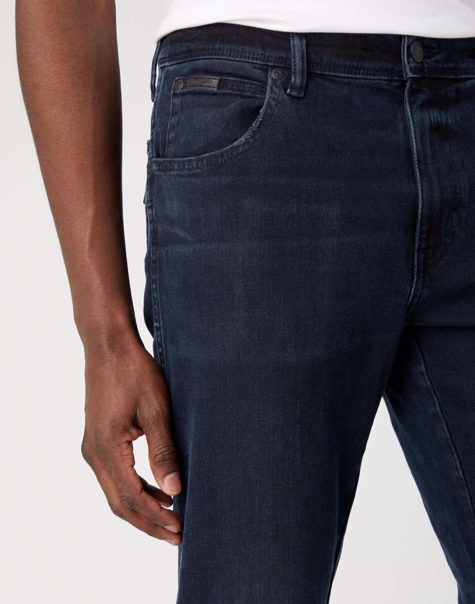 Texas in Travis jeans Wrangler
