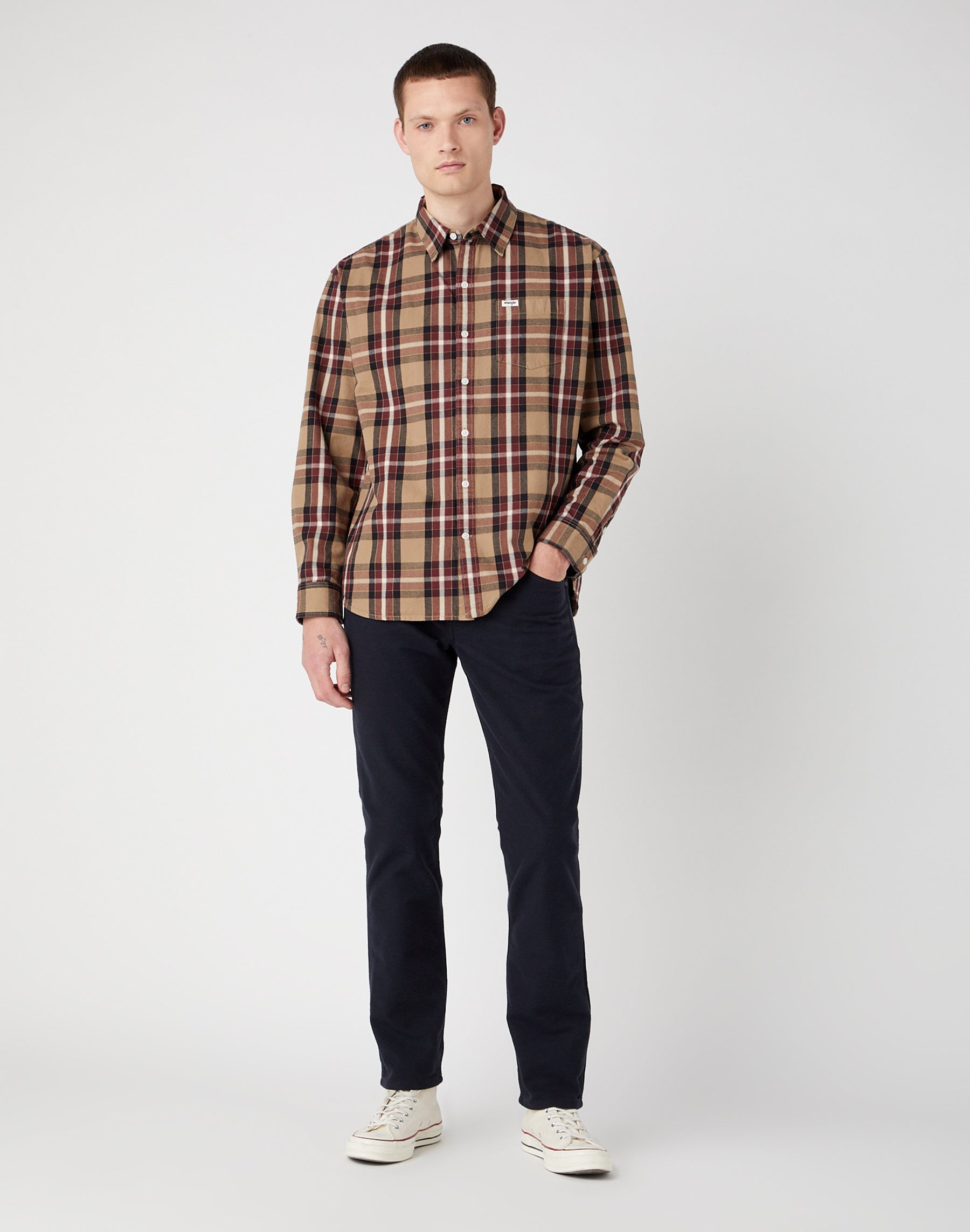 Greensboro Low Stretch in Black Pants Wrangler