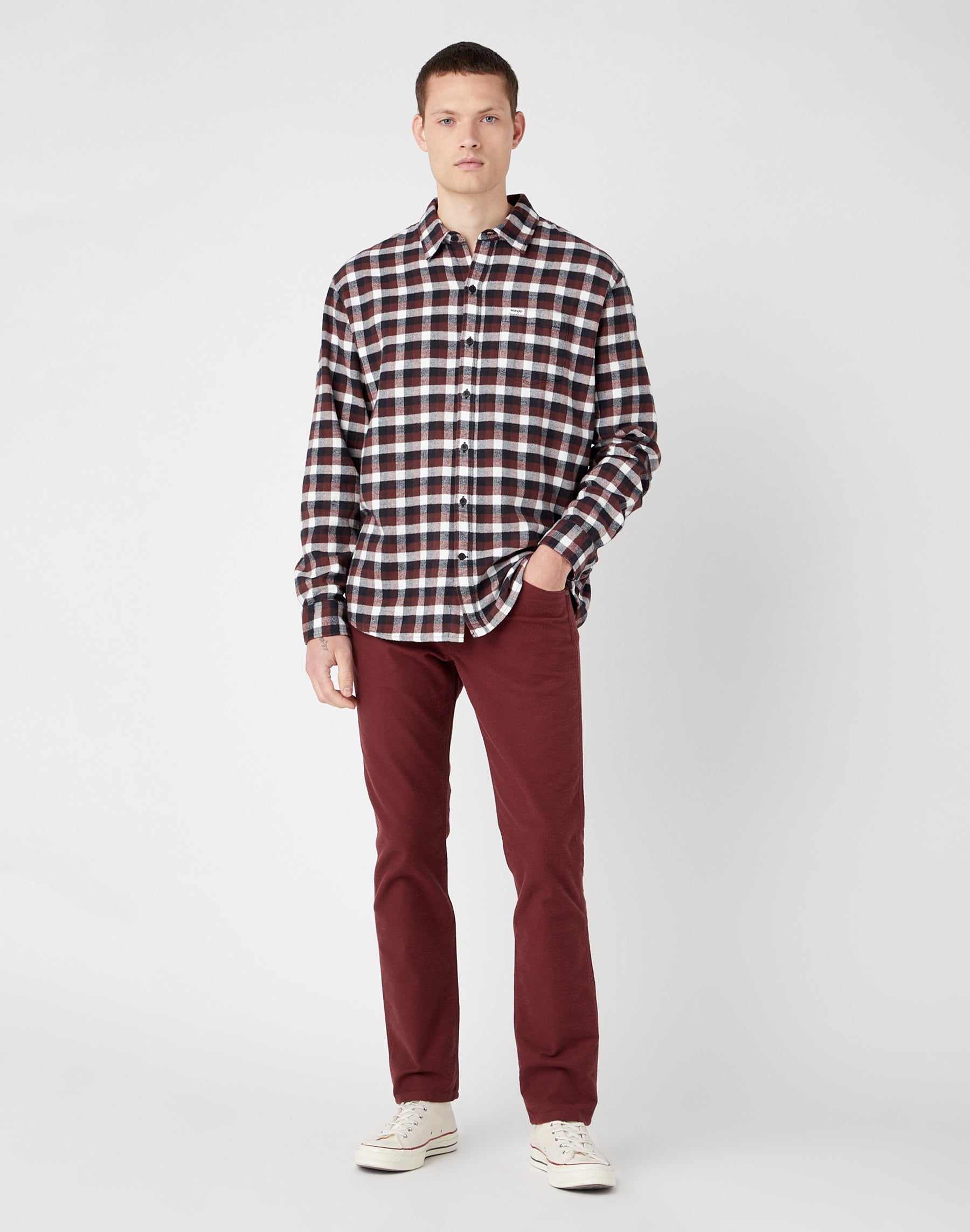 Greensboro Low Stretch in Dahlia Pants Wrangler