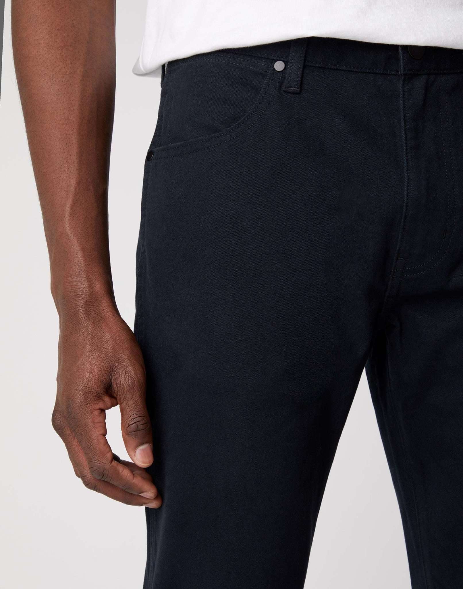 Larston in Black Pants Wrangler