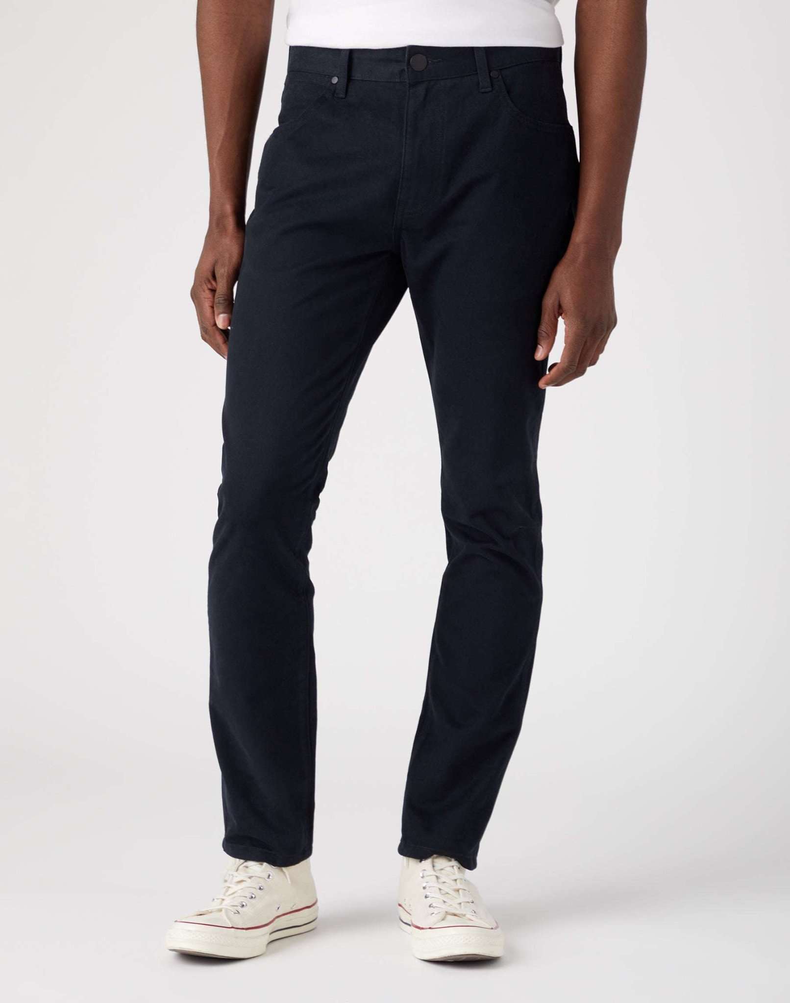 Larston in Black Pants Wrangler
