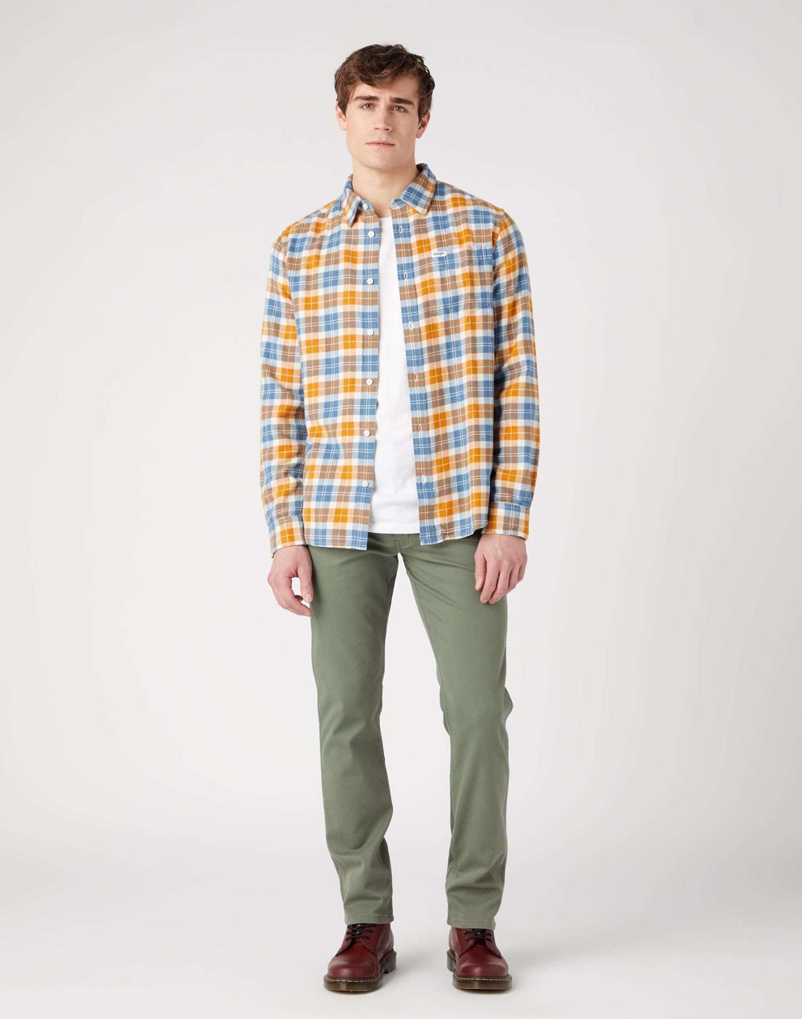 Greensboro in Dusty Olive Pants Wrangler