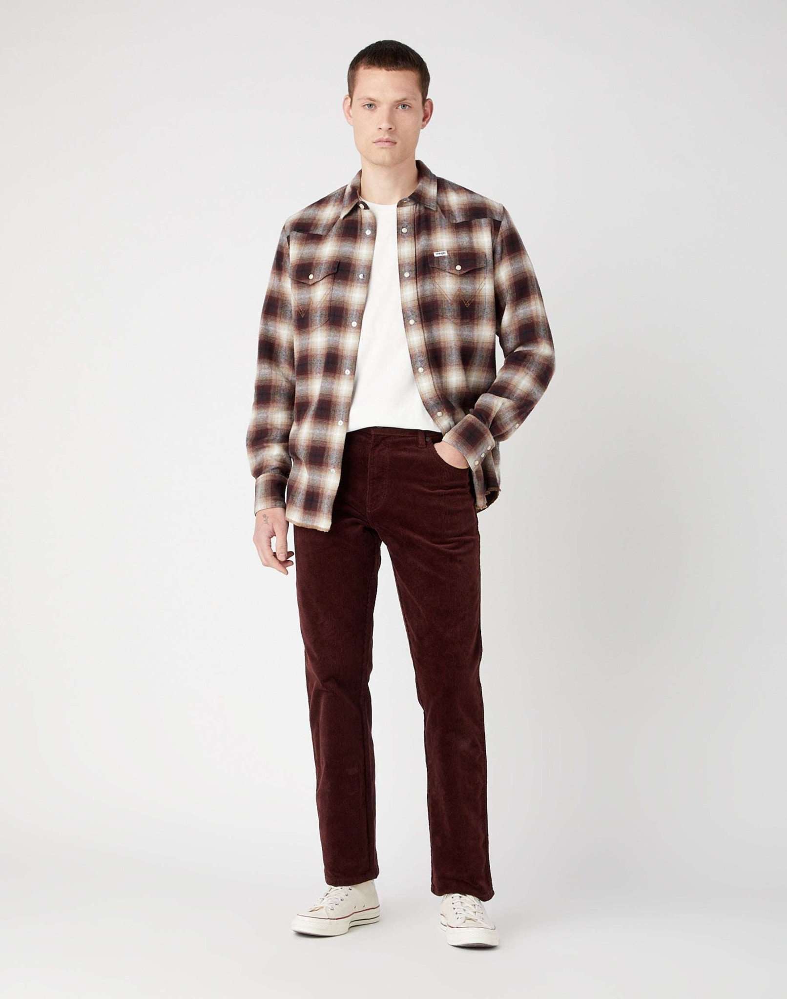 Texas Corduroy in Dahlia Pants Wrangler