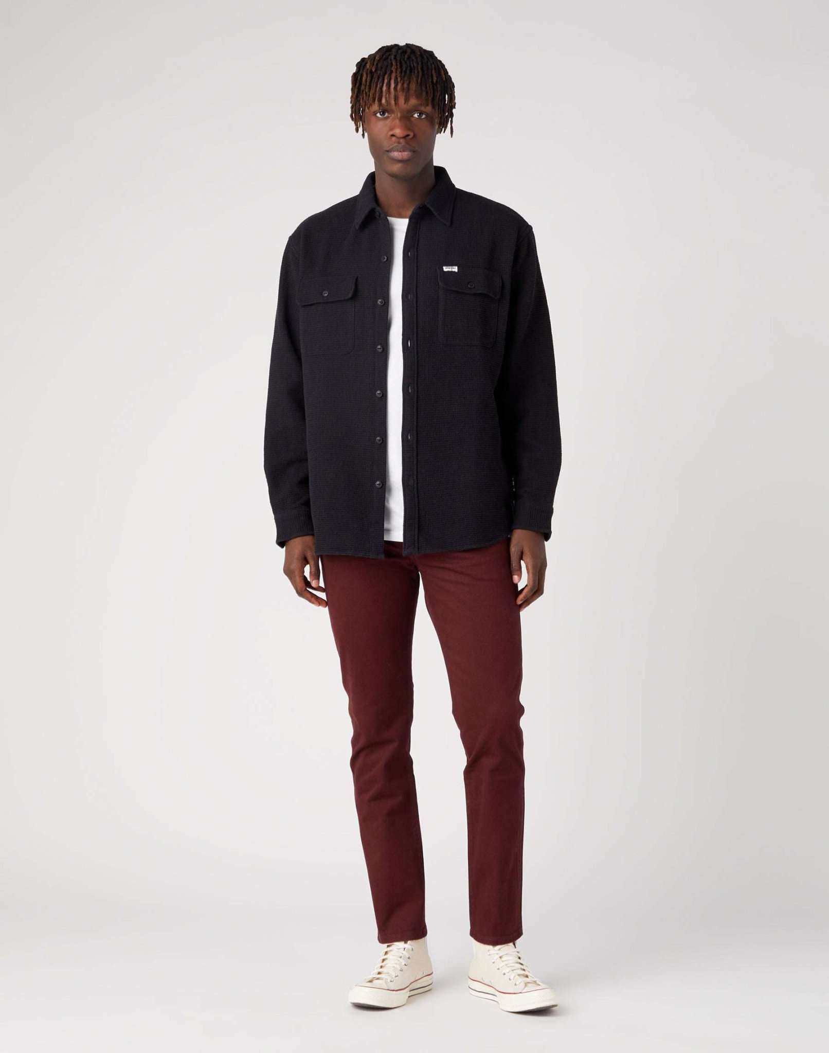 Larston in Dahlia pants Wrangler