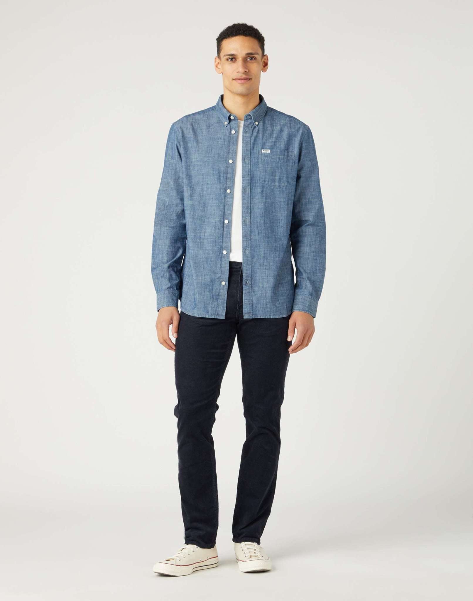 Greensboro Corduroy in Parisian Night Pants Wrangler