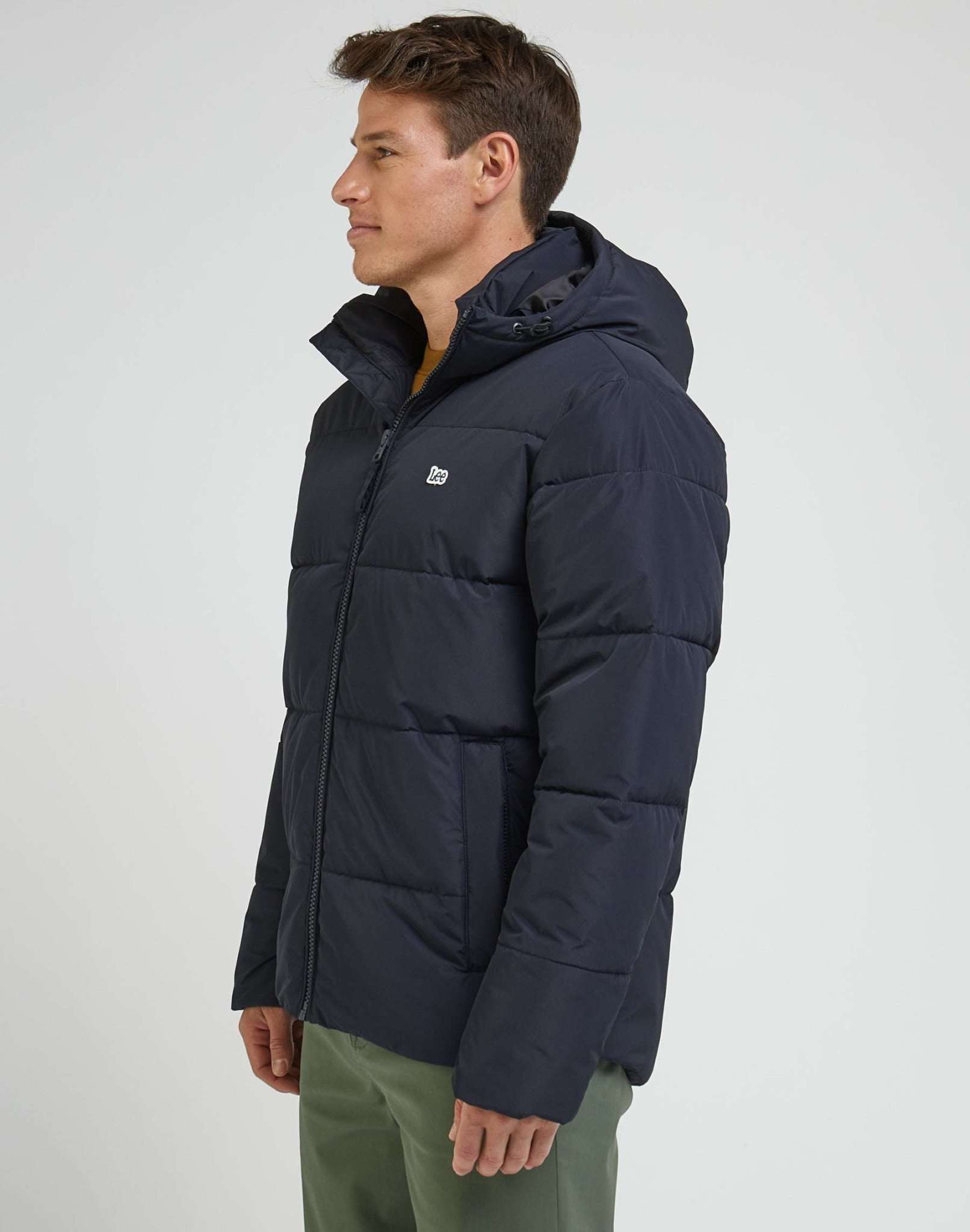 Puffer Jacket in Black Jackets Lee