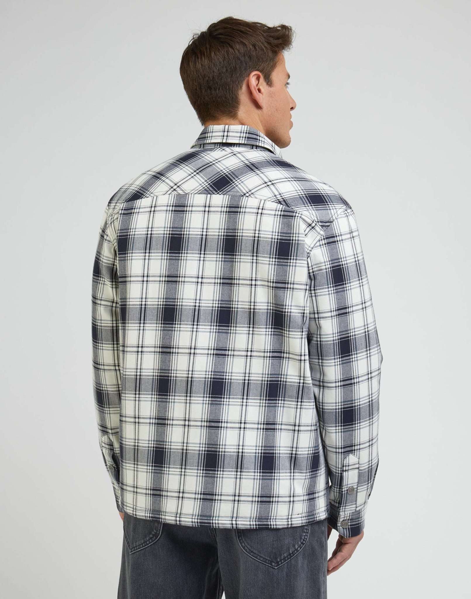 Workwear overshirt in ecru shirts Lee