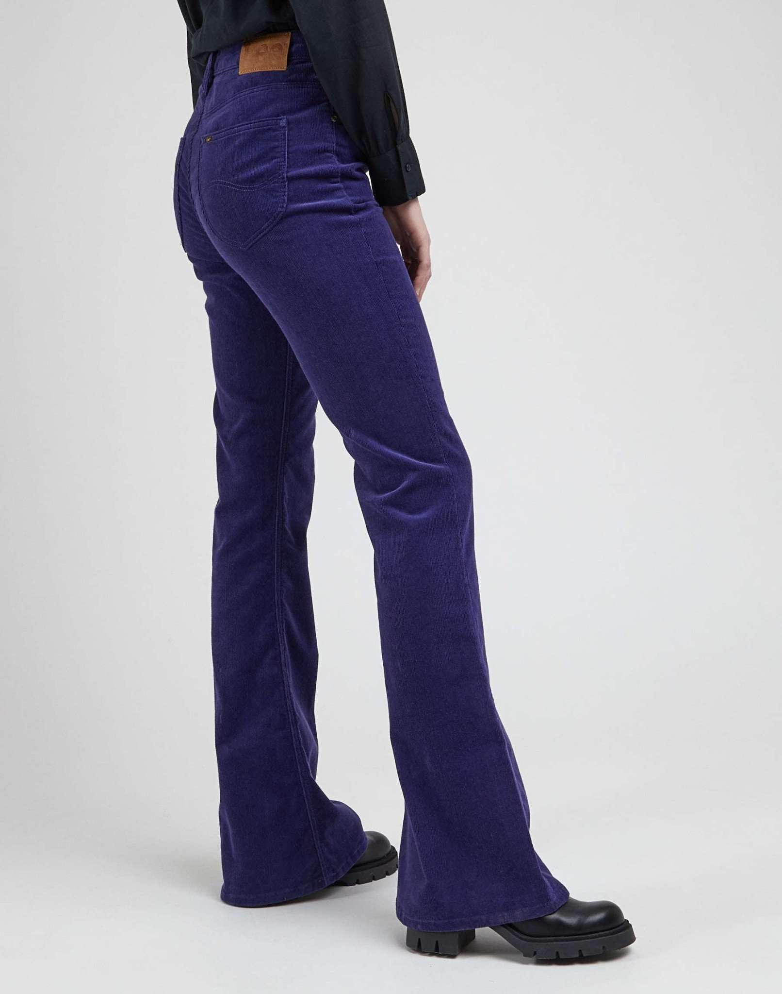 Breese in blueberry pants Lee