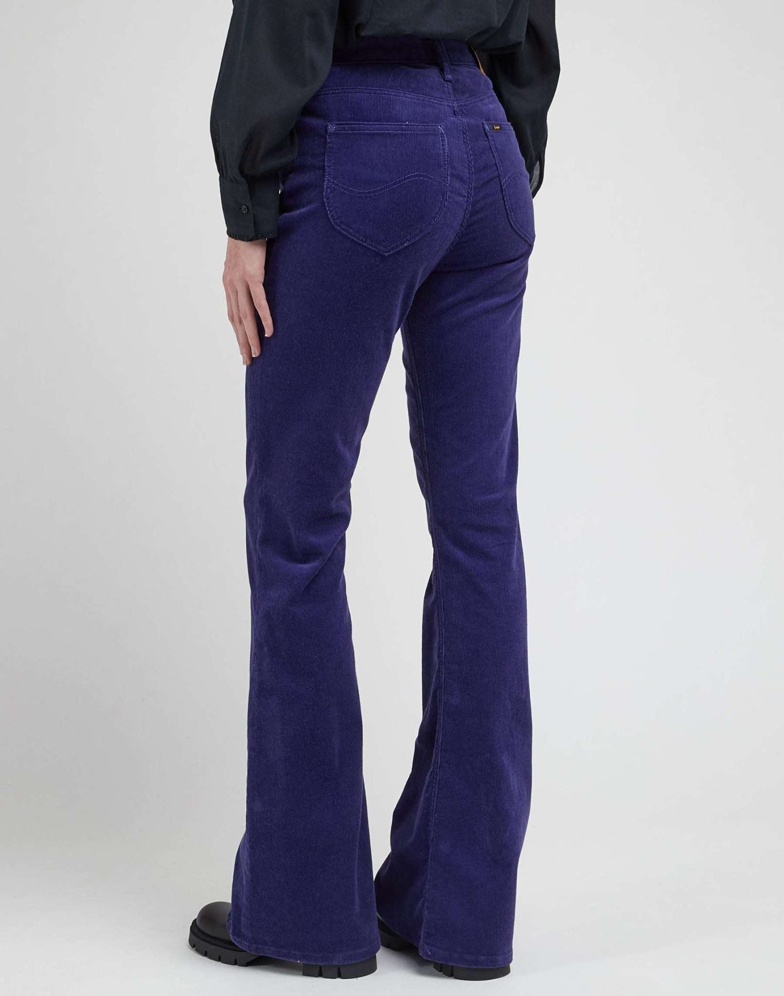 Breese in blueberry pants Lee