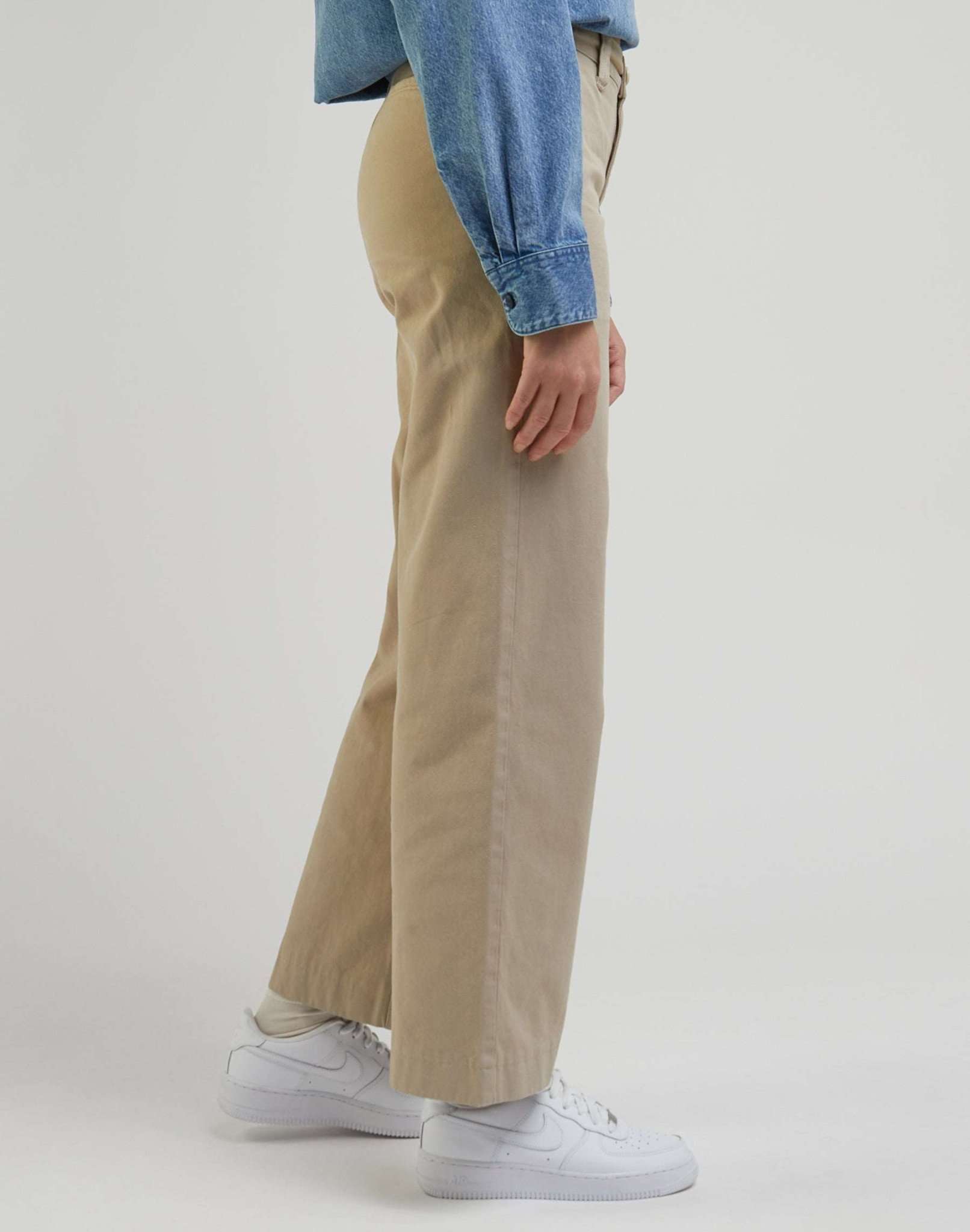Straight chino in Salina Stone pants Lee