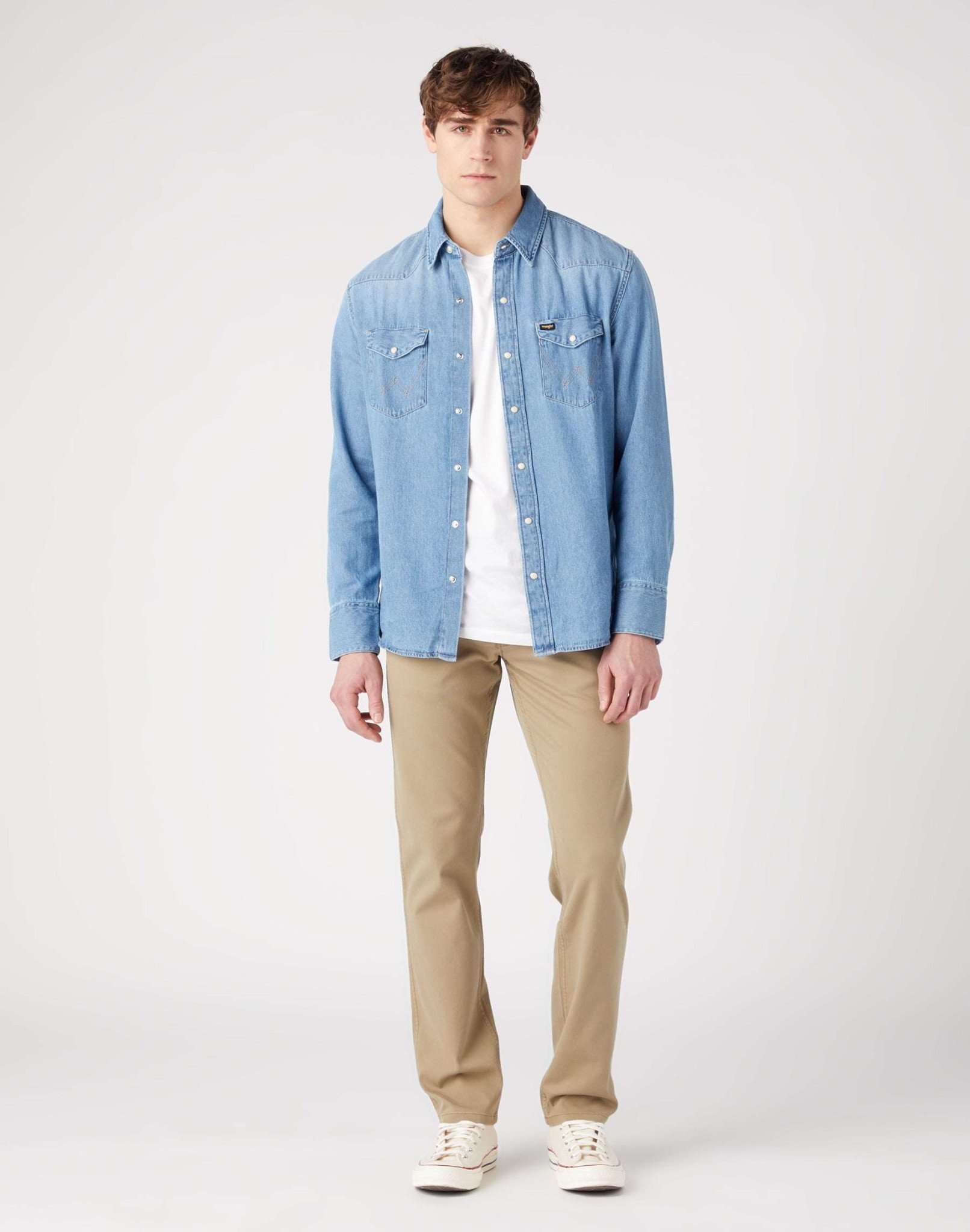 Greensboro in Lead Grey Pants Wrangler