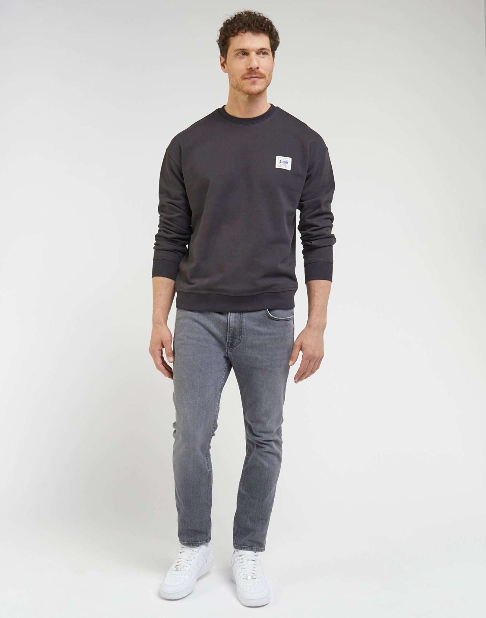 Rider in slate jeans Lee