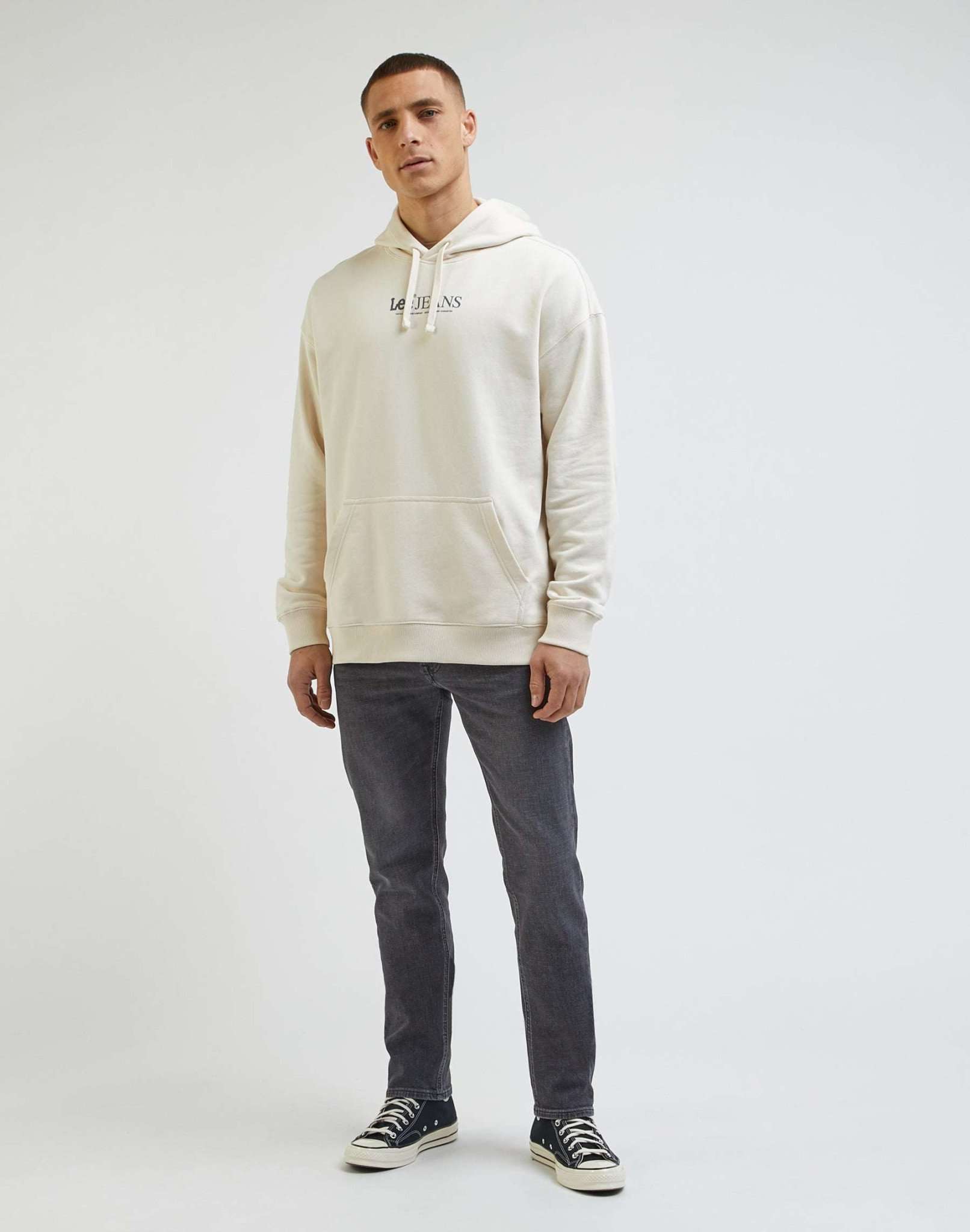 Daren Zip Fly In Worn In Shadow Jeans Lee