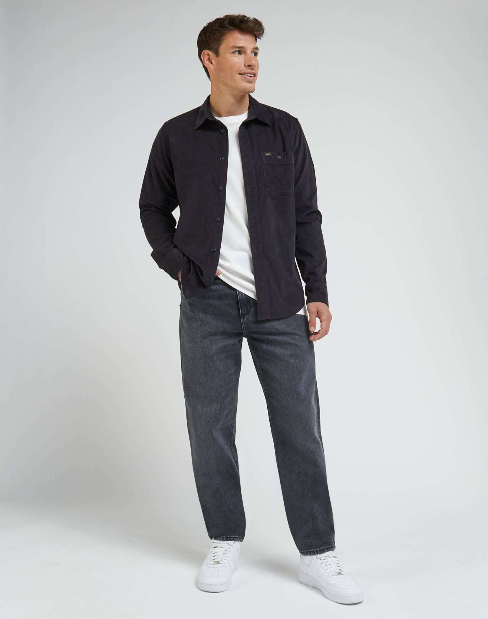 Oscar in Black Star Jeans Lee