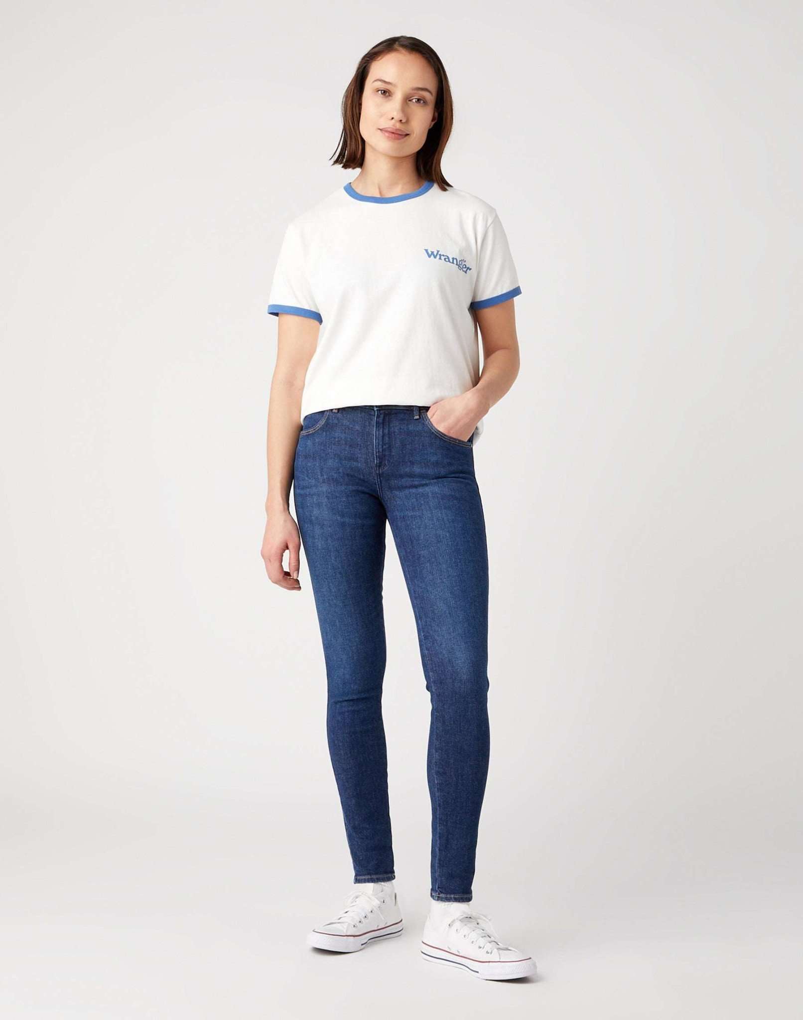 Skinny in Dora jeans Wrangler