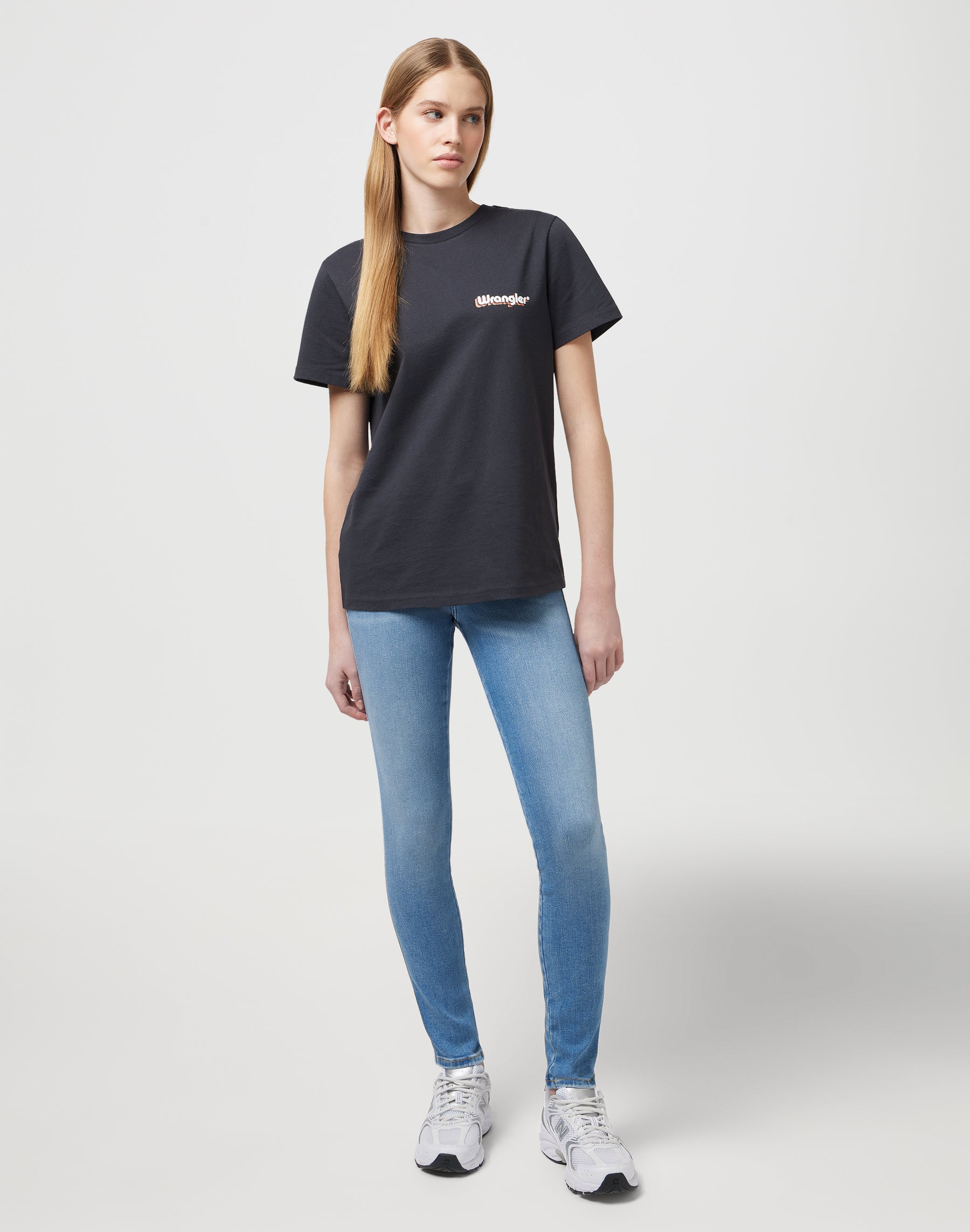 High Skinny in Blue Love Jeans Wrangler