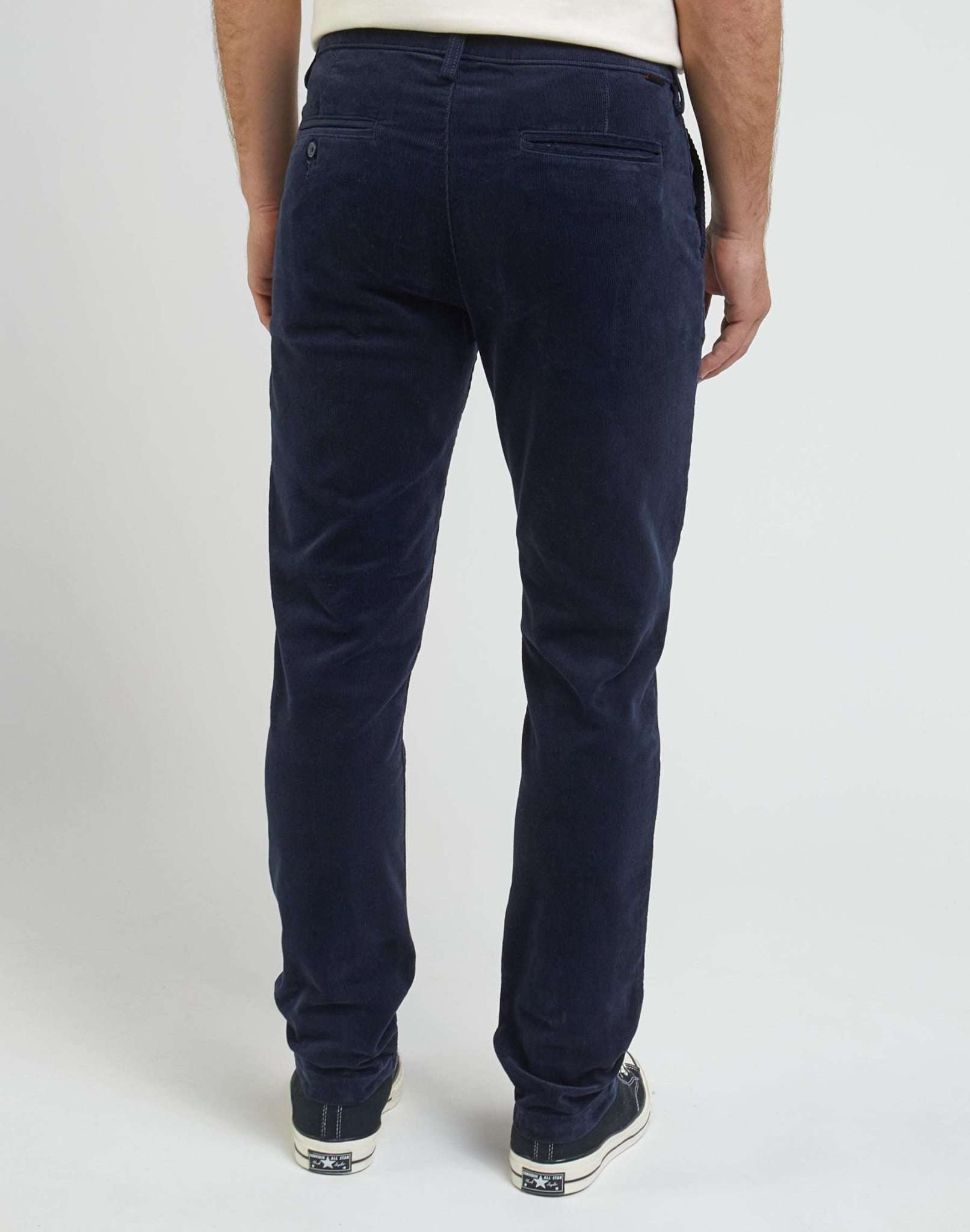 Slim Chino Corduroy in Sky Captain Pants Lee