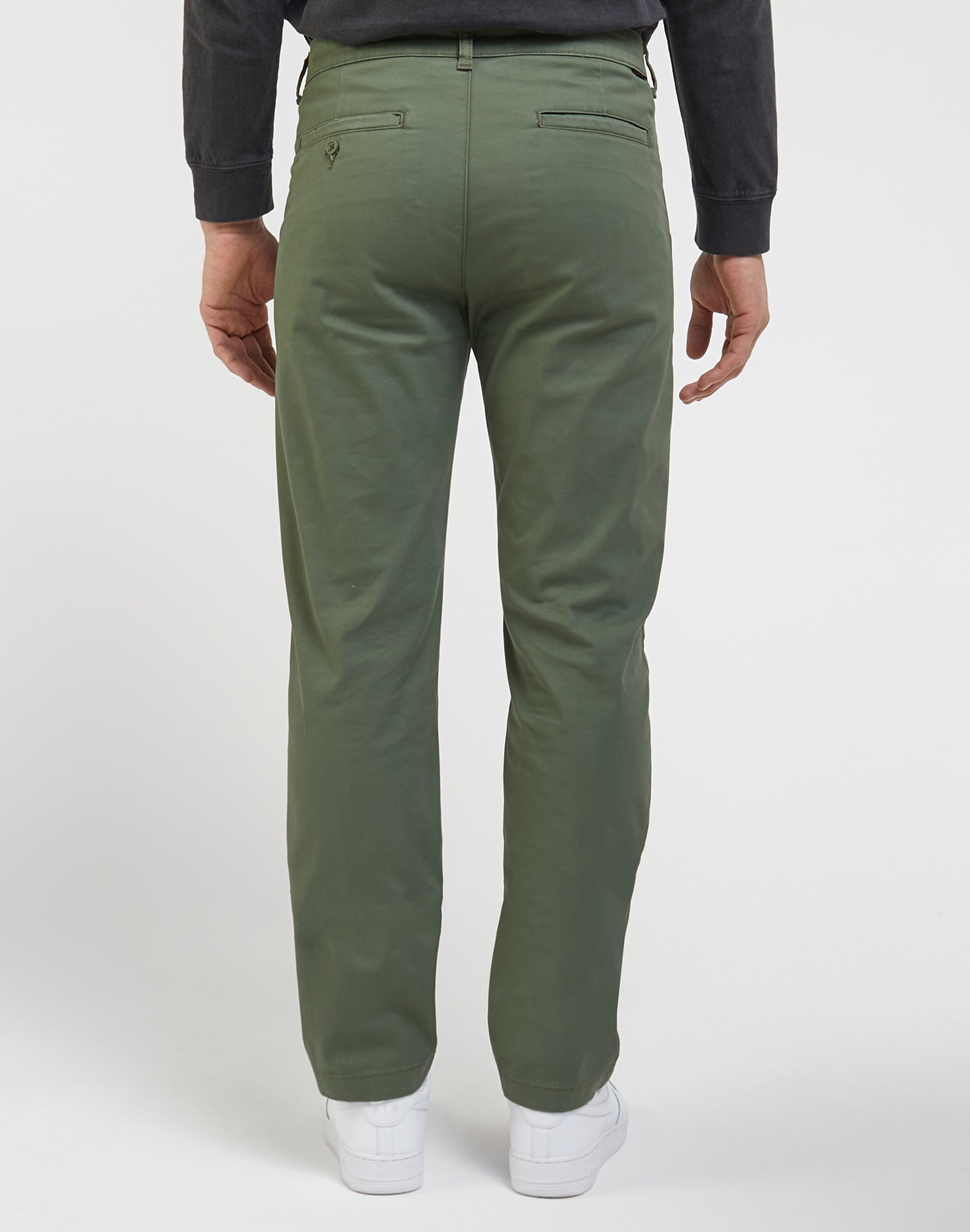Regular Chino Leesure in Olive Grove Pants Lee