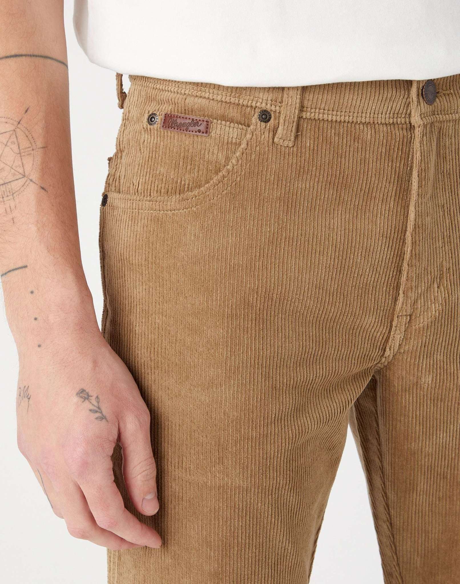 Texas Corduroy in Lead Grey Pants Wrangler