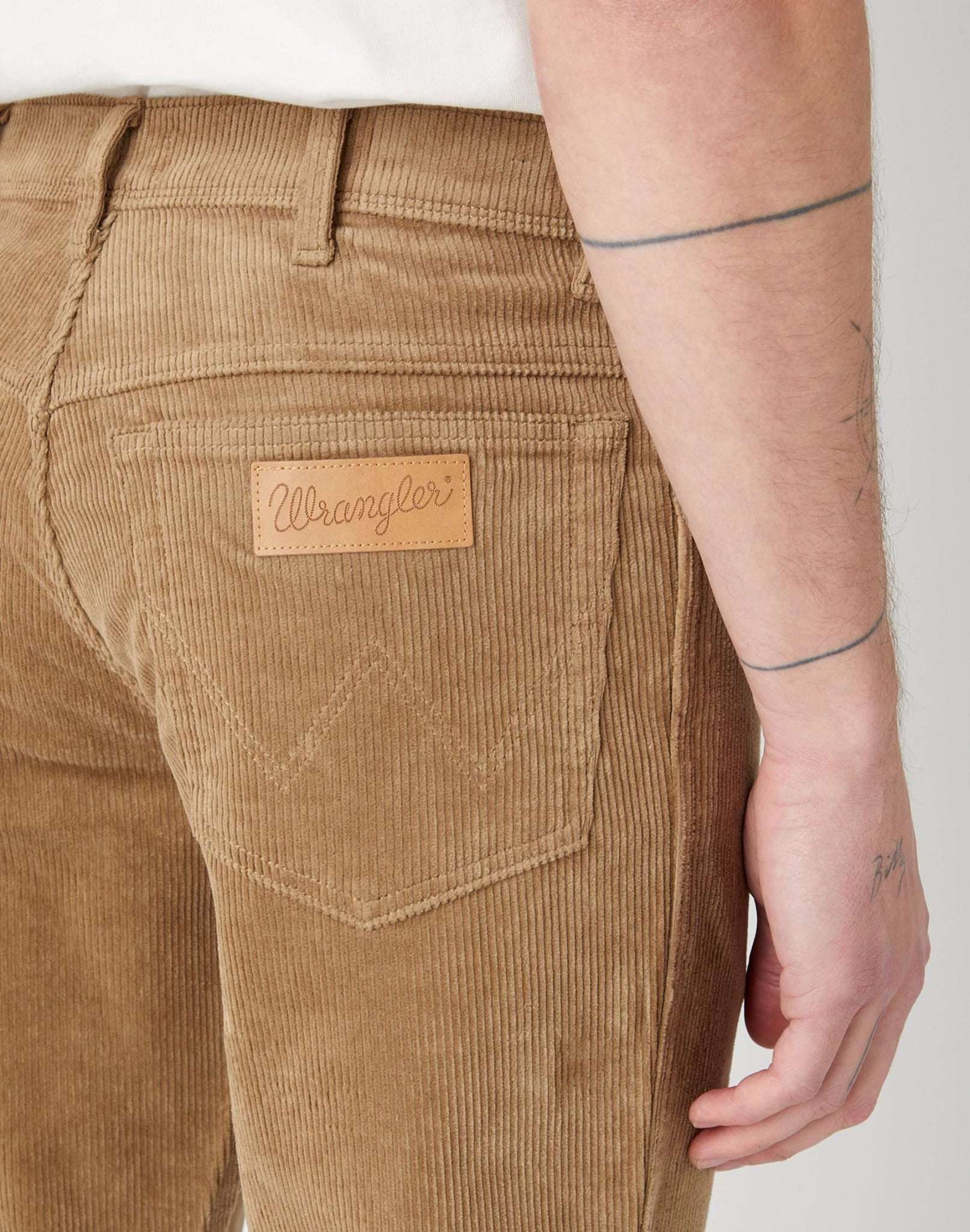 Texas Corduroy in Lead Grey Pants Wrangler