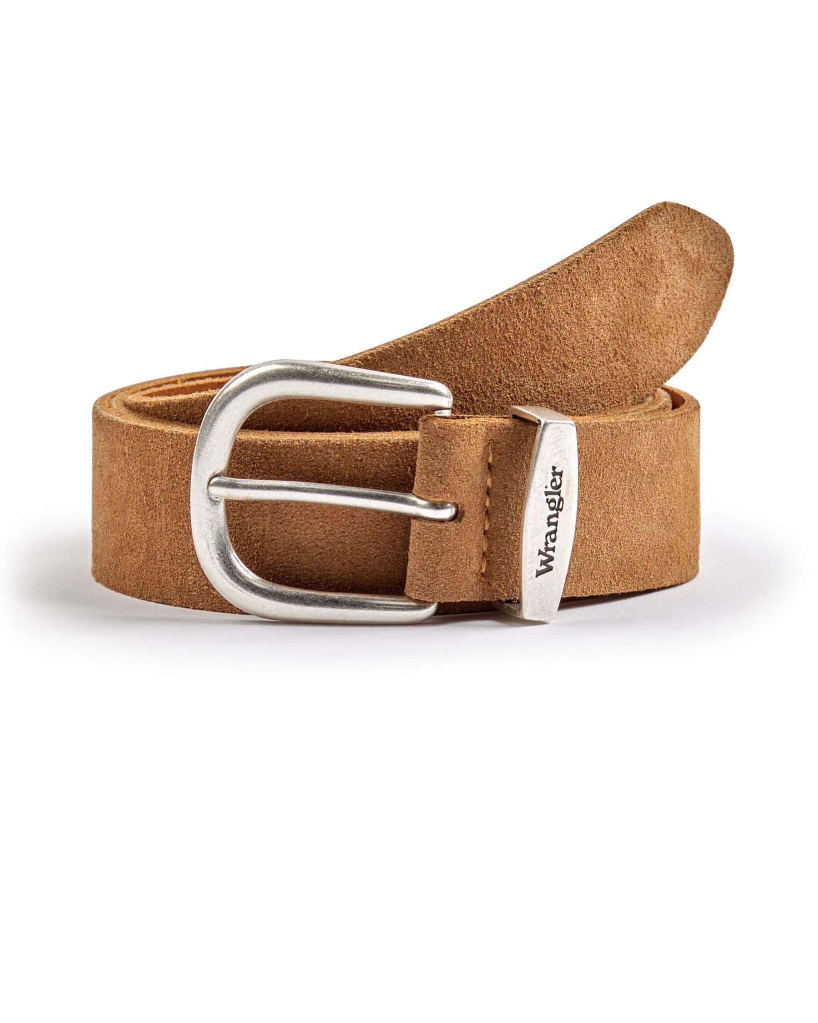 Easy Belt in Brown Suede Belt Wrangler