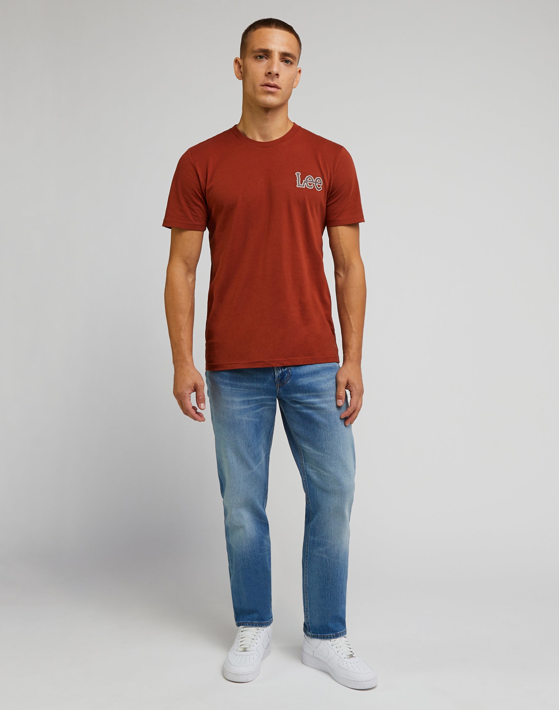 West in vintage wear jeans Lee