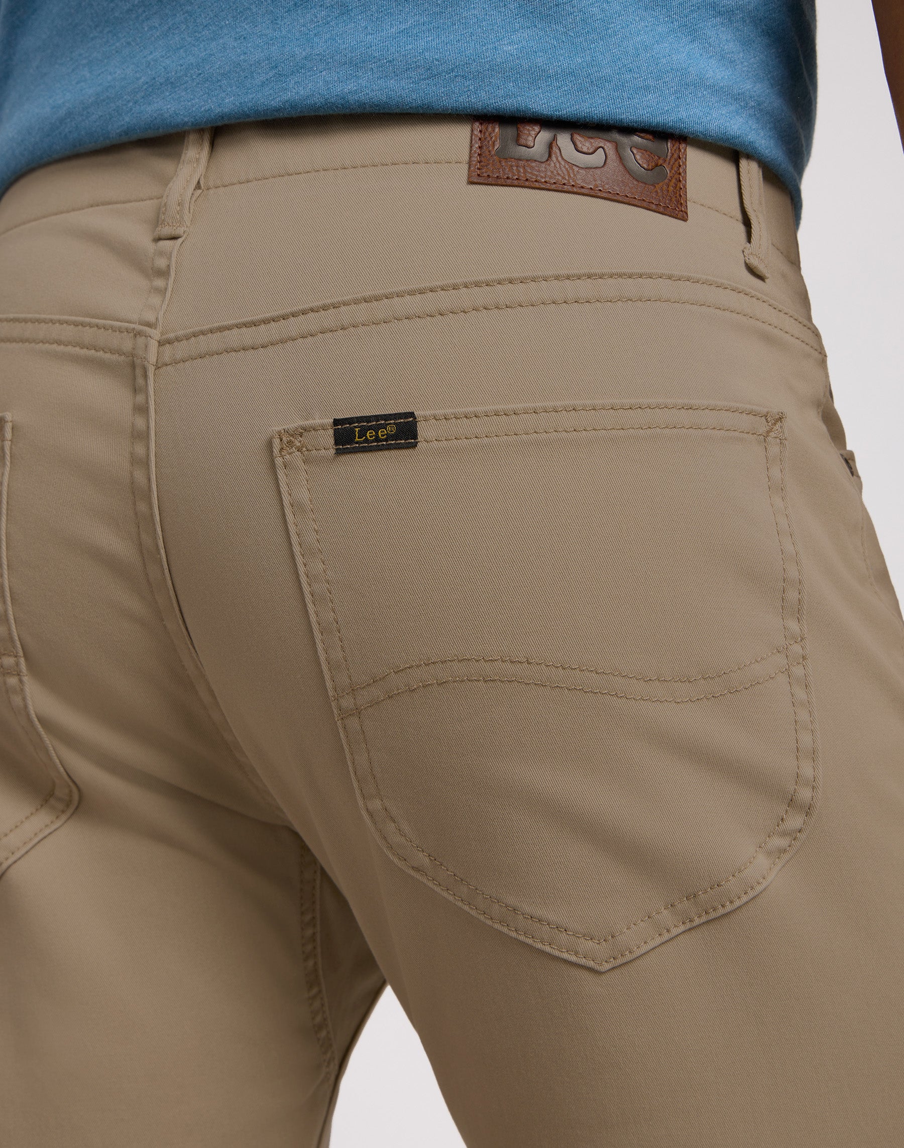 Slim Fit MVP in Tawny Brown Pants Lee