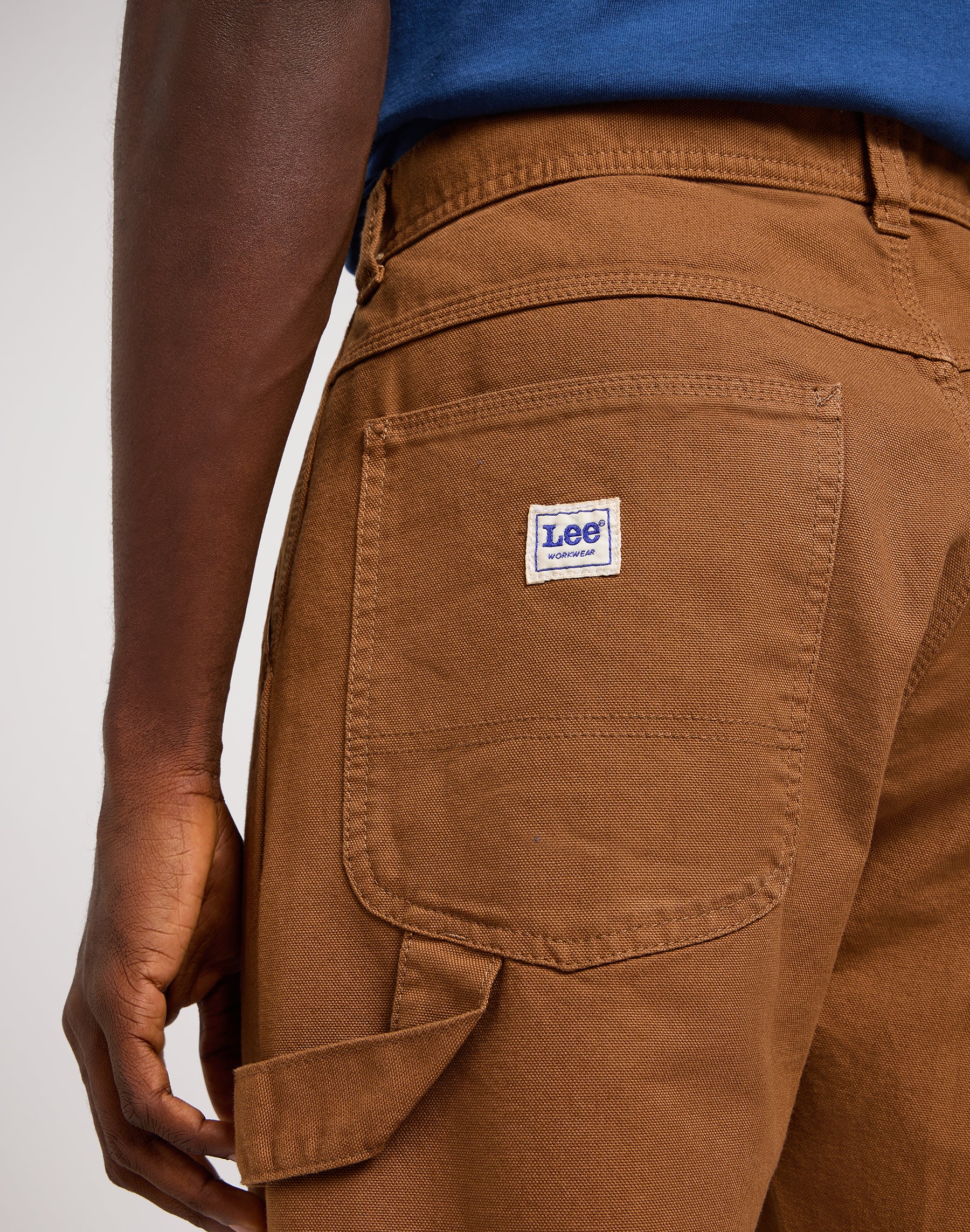 Carpenter in Acorn pants Lee
