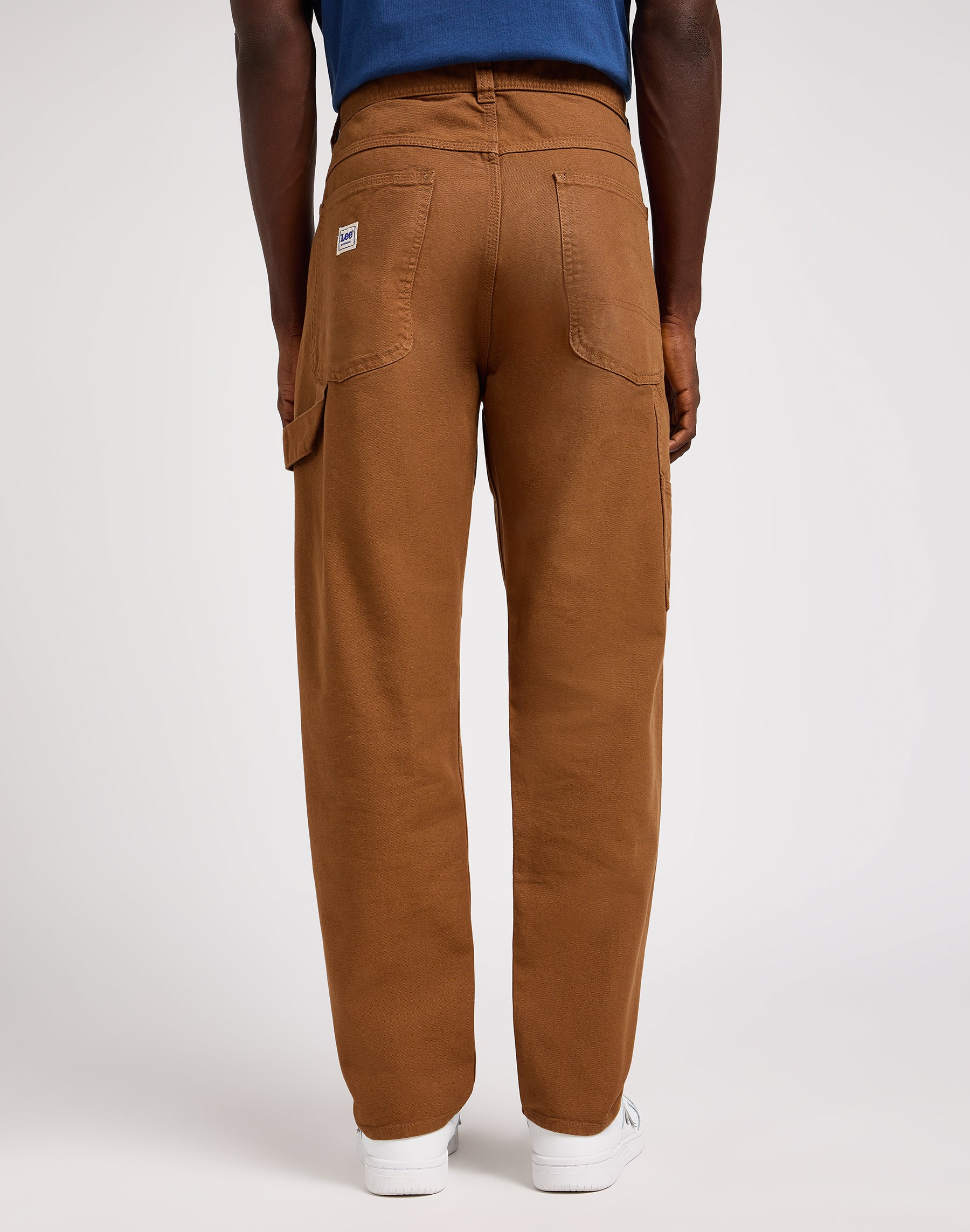 Carpenter in Acorn pants Lee