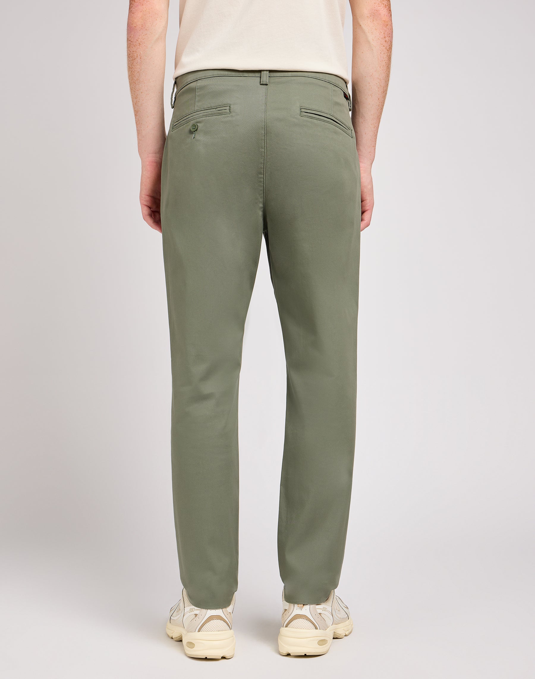 Slim Chino in Olive Grove Pants Lee