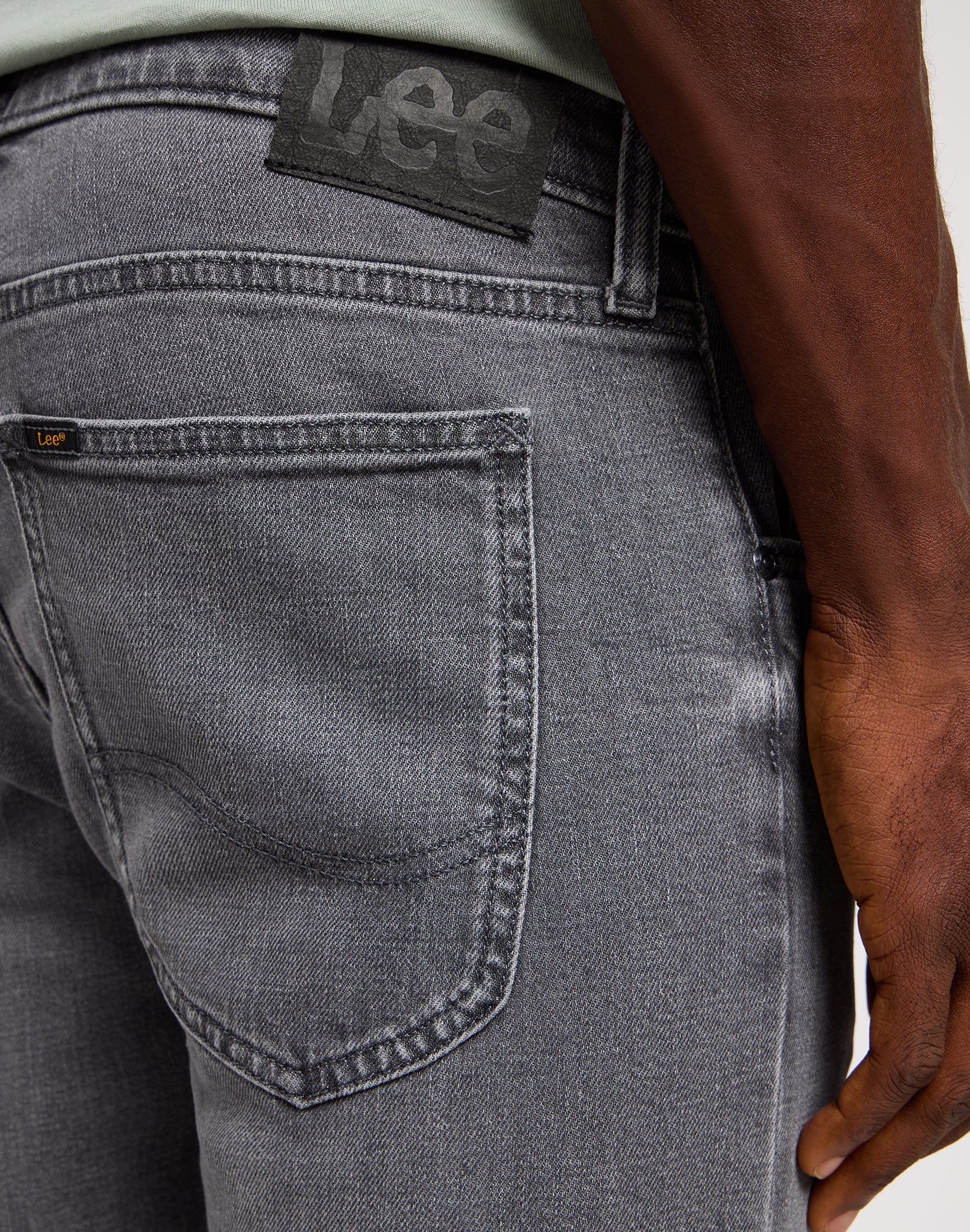 Luke in Off The Grid Grey Jeans Lee