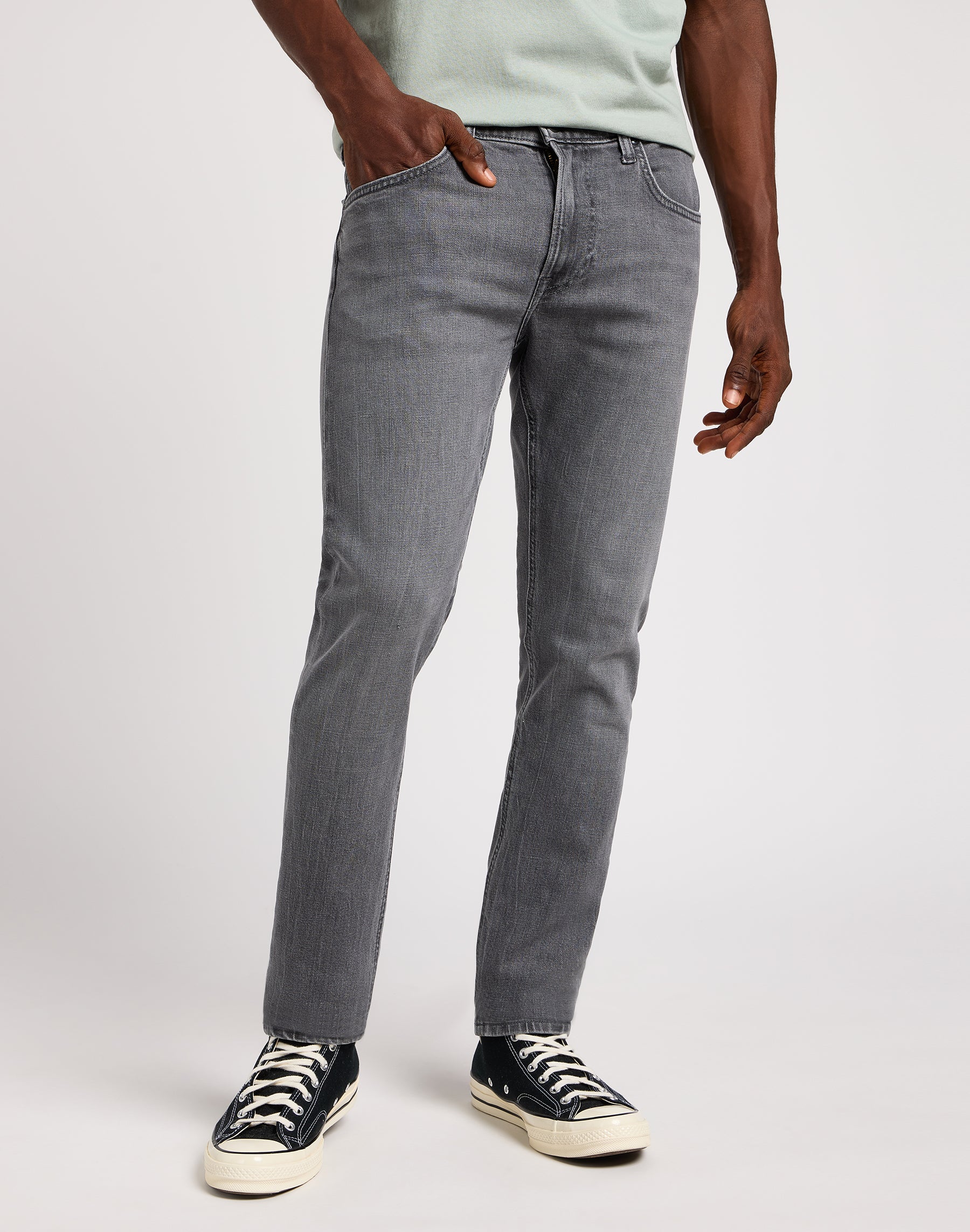 Luke in Off The Grid Grey Jeans Lee