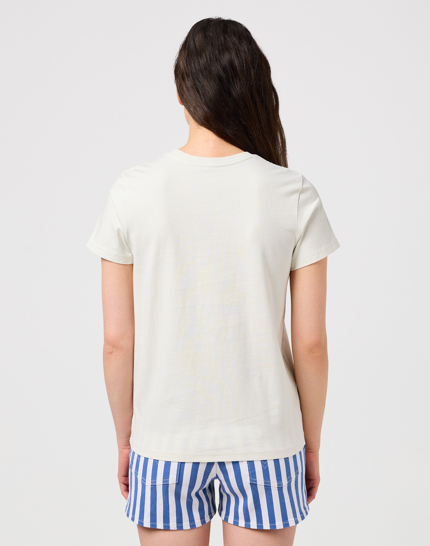 Regular Tee in Vintage White T-Shirts Wrangler