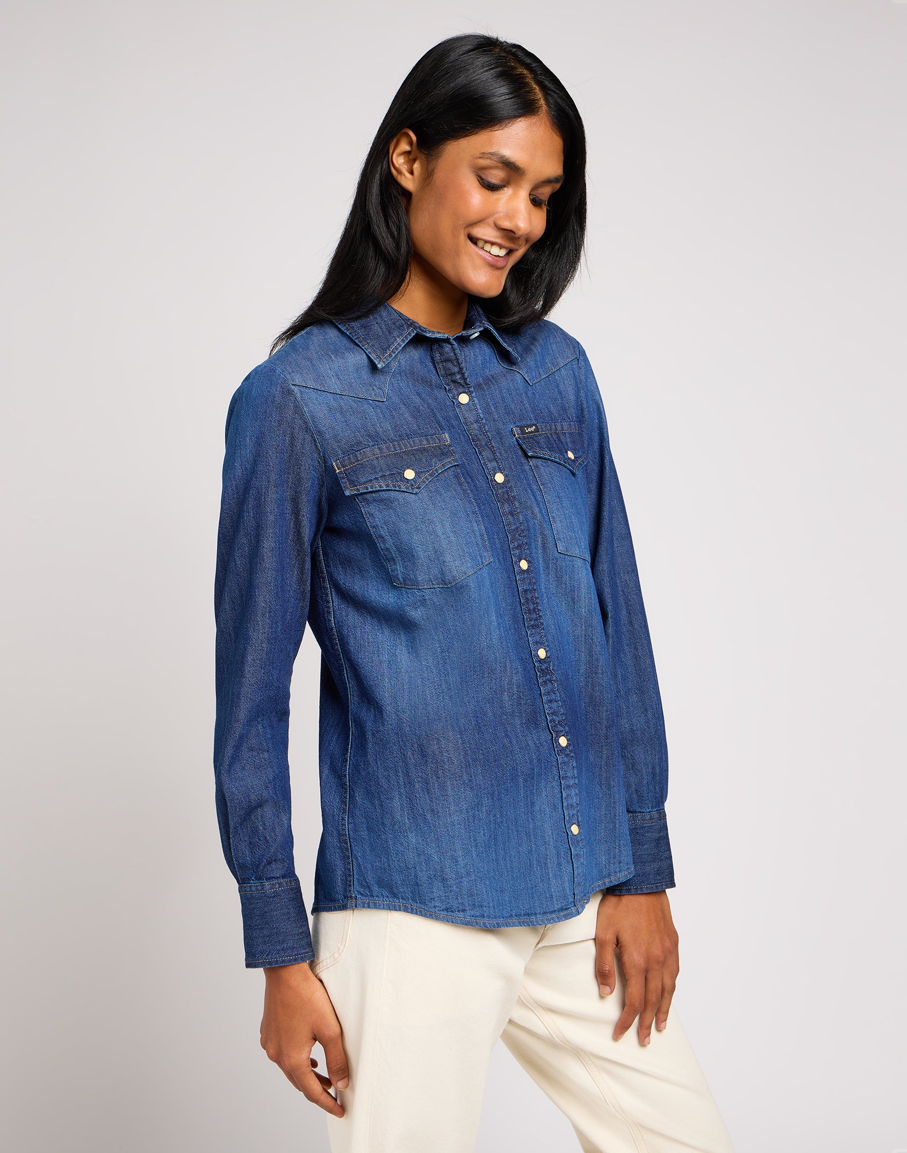 Regular Western Shirt in Through The Woods Shirts Lee