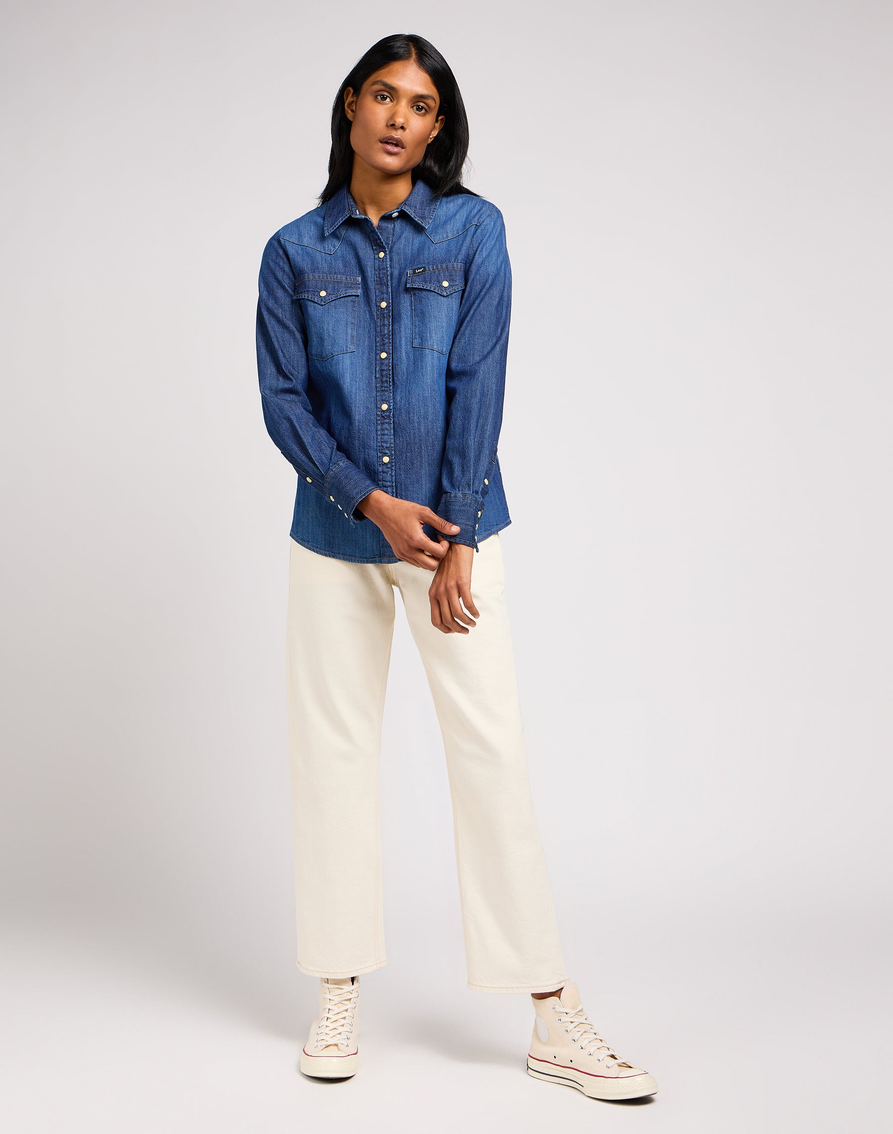 Regular Western Shirt in Through The Woods Shirts Lee