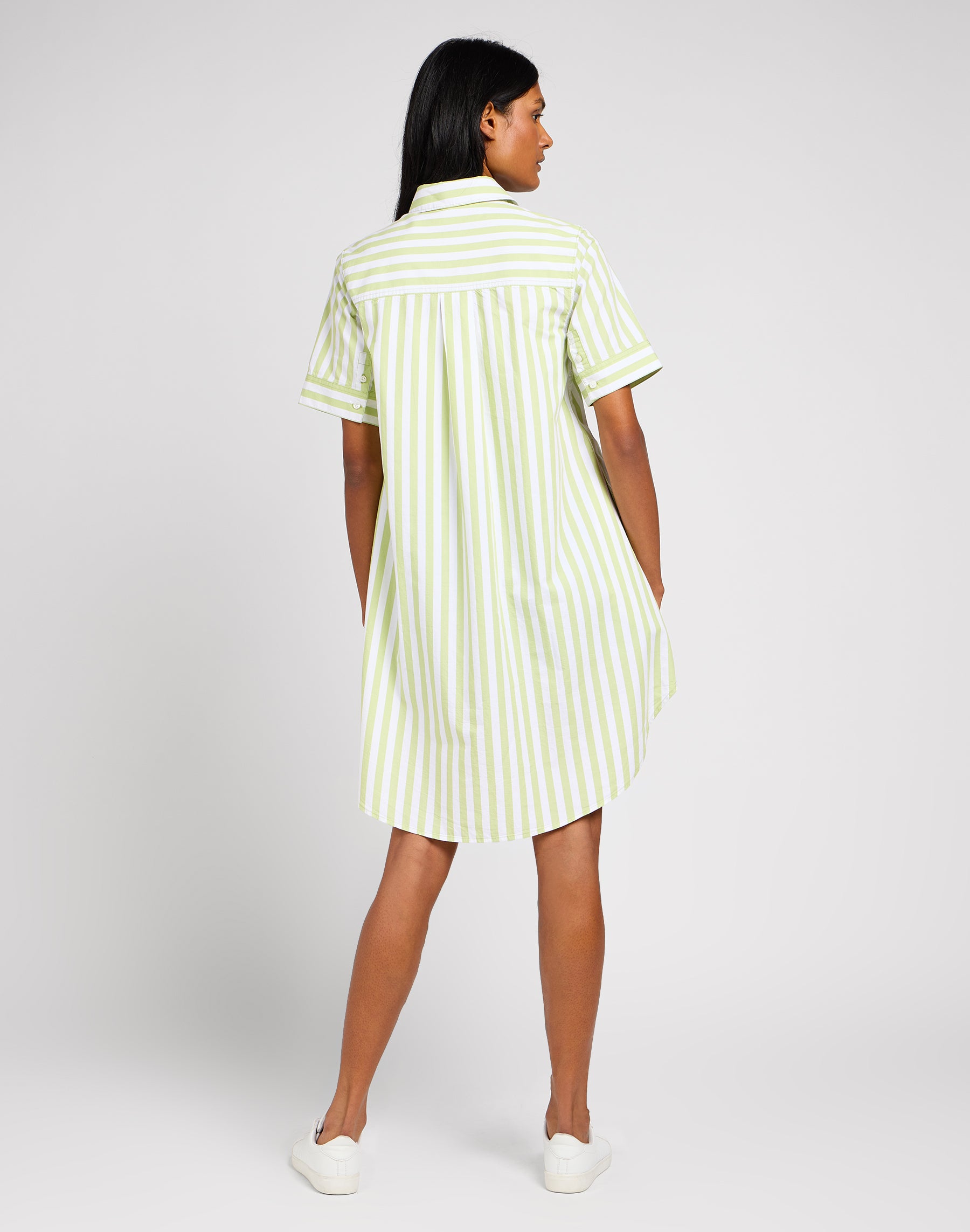 All Purpose A Line Dress in Matcha Dresses Lee