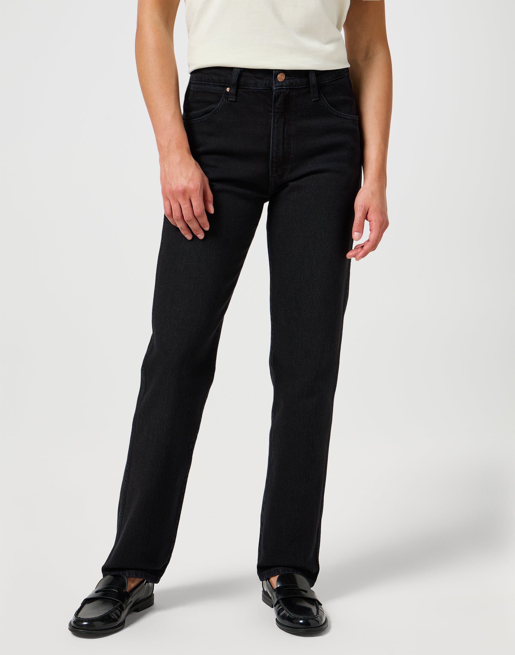 Sunset in Black Jeans Wrangler
